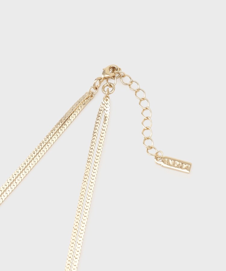 インディヴィ INDIVI レイヤードチェーンネックレス （シルバー(006)） シルバー(006)