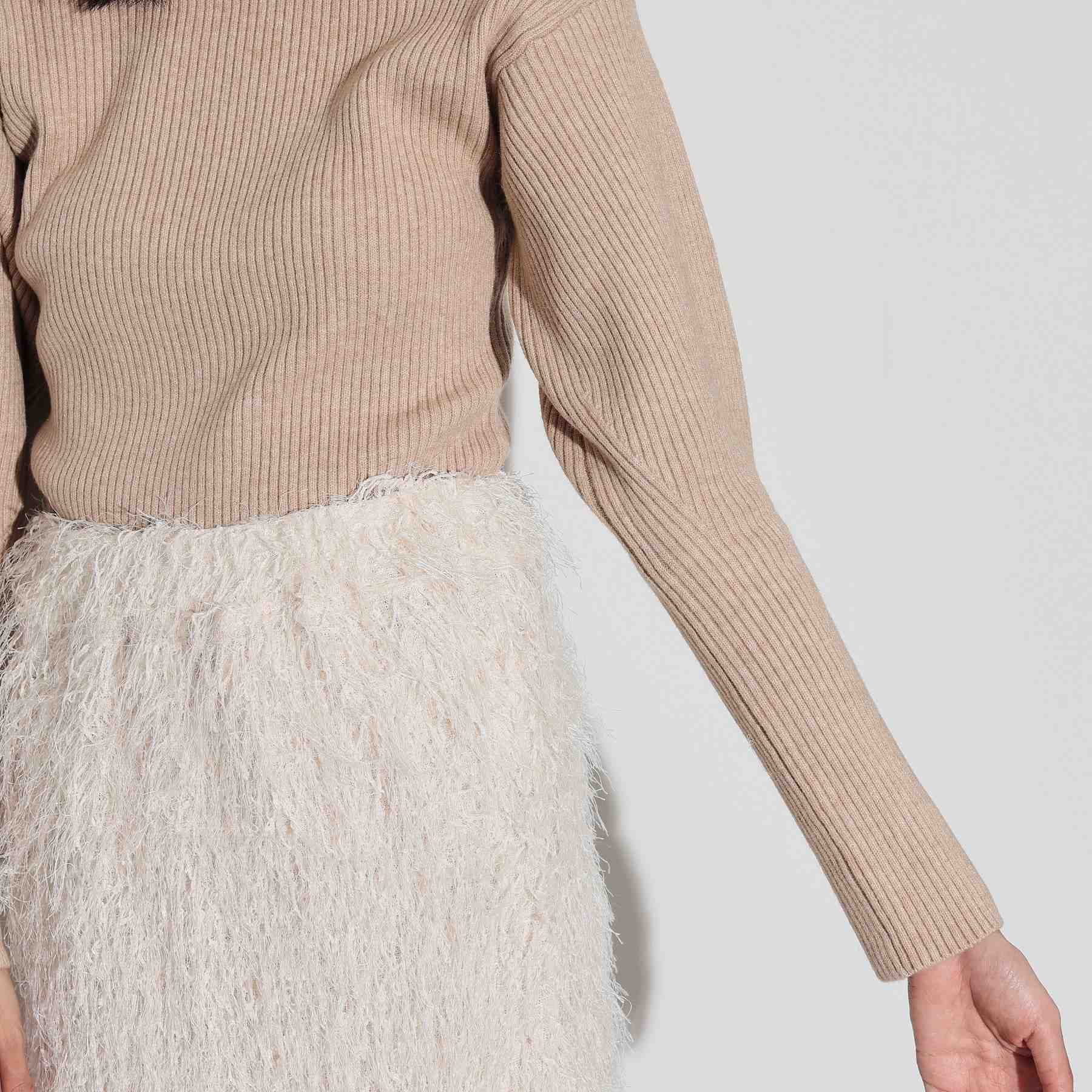 ギャレスト GALLEST クルーネックコンパクトニット