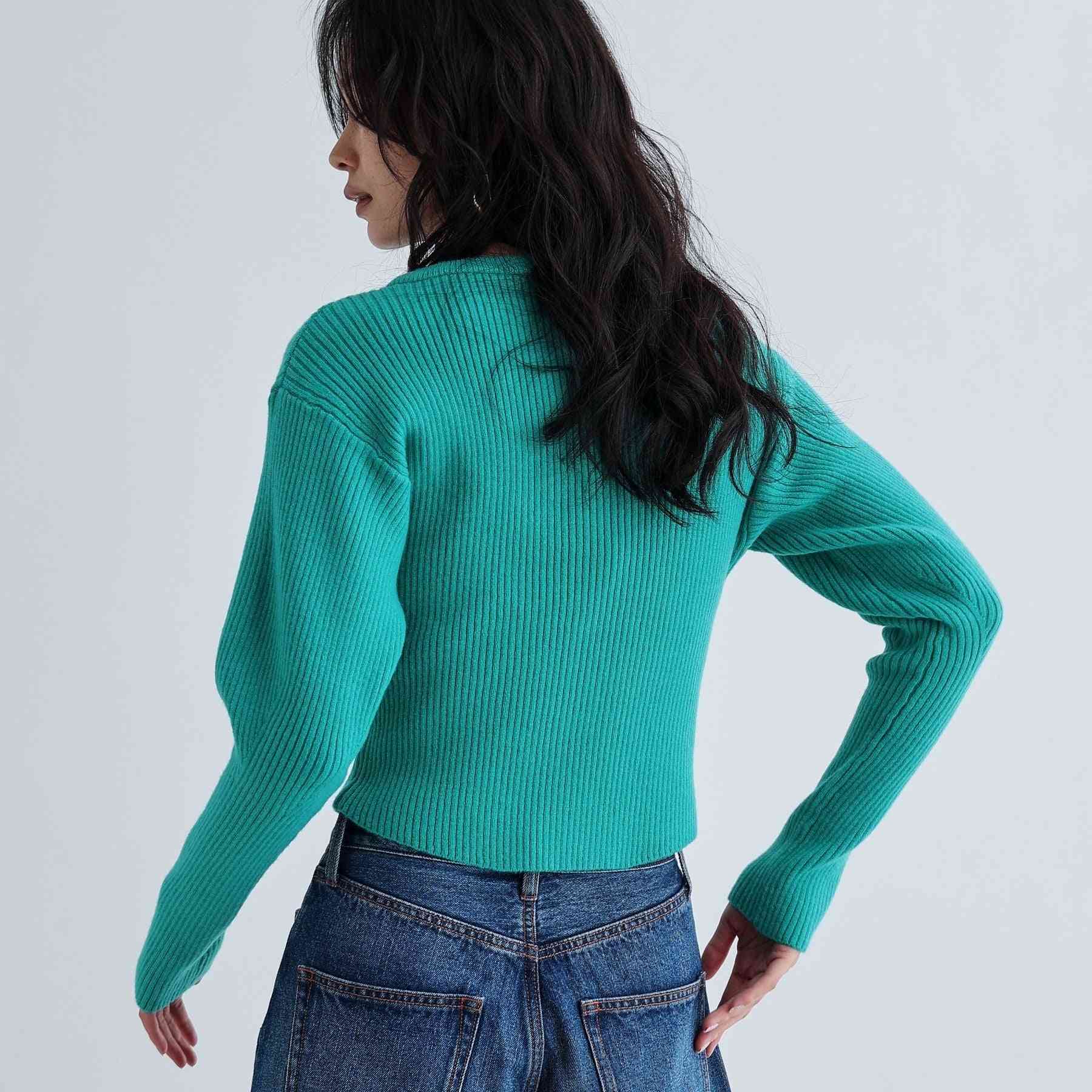 ギャレスト GALLEST クルーネックコンパクトニット