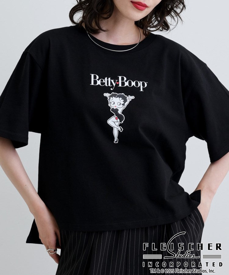 ギャレスト GALLEST 【Betty Boop(TM)】センタープリントワイドTシャツ （ホワイト(001)） ホワイト(001)