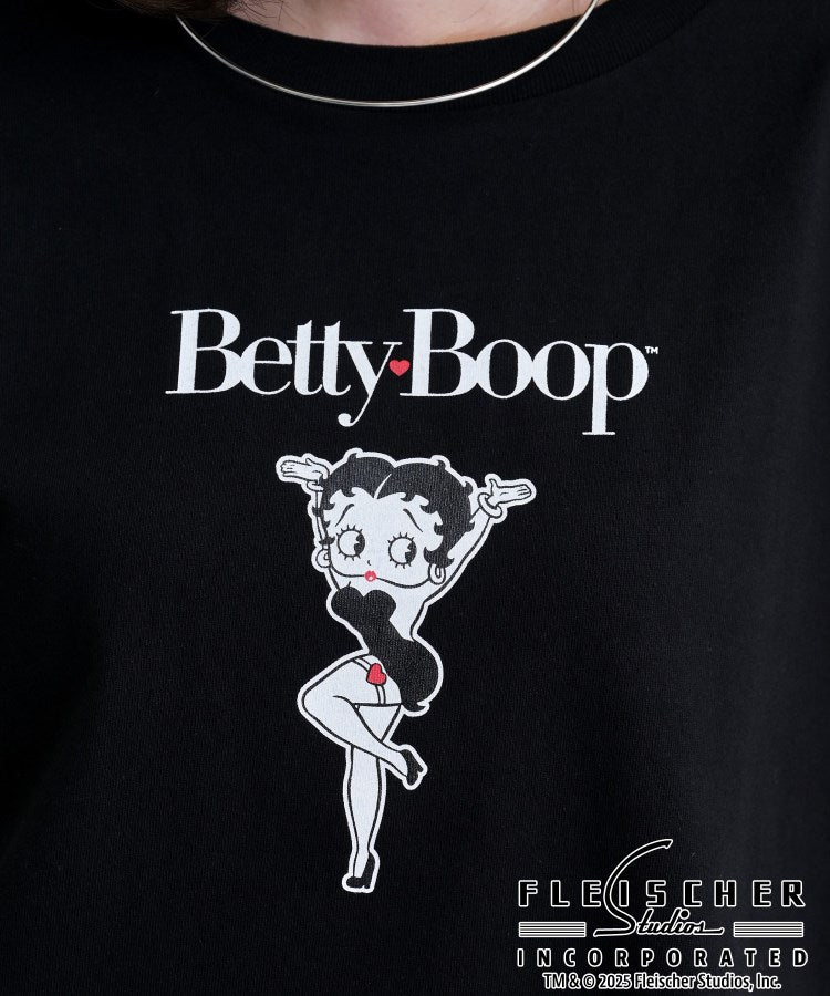 ギャレスト GALLEST 【Betty Boop(TM)】センタープリントワイドTシャツ （ホワイト(001)） ホワイト(001)