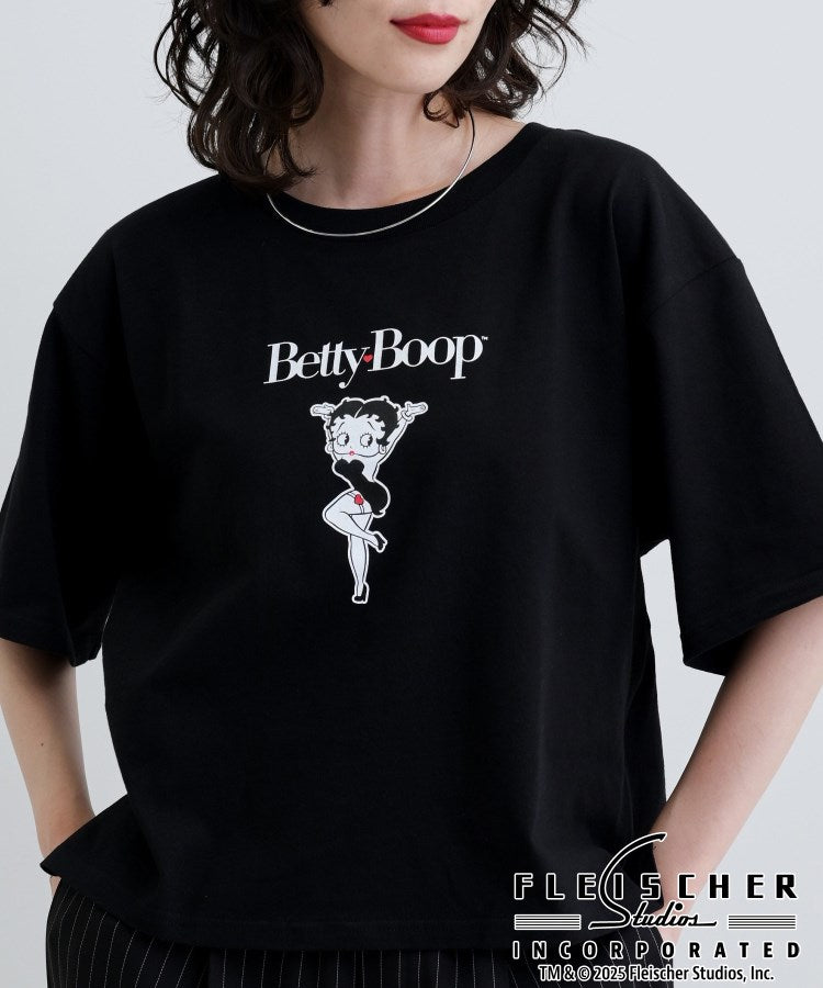 ギャレスト GALLEST 【Betty Boop(TM)】センタープリントワイドTシャツ （ブラック(019)） ブラック(019)