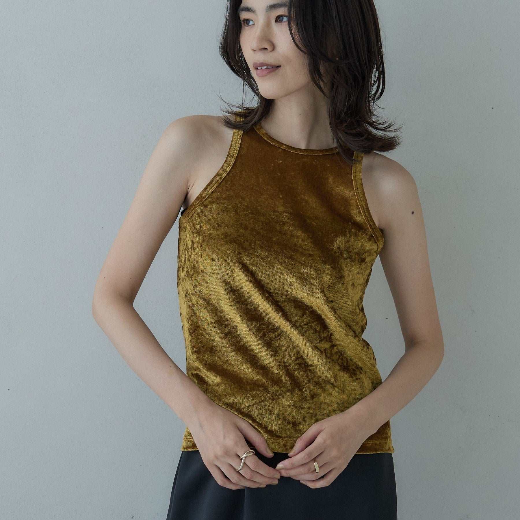 ギャレスト GALLEST チュールベロアアンサンブル （チャコールグレー(013)） チャコールグレー(013)