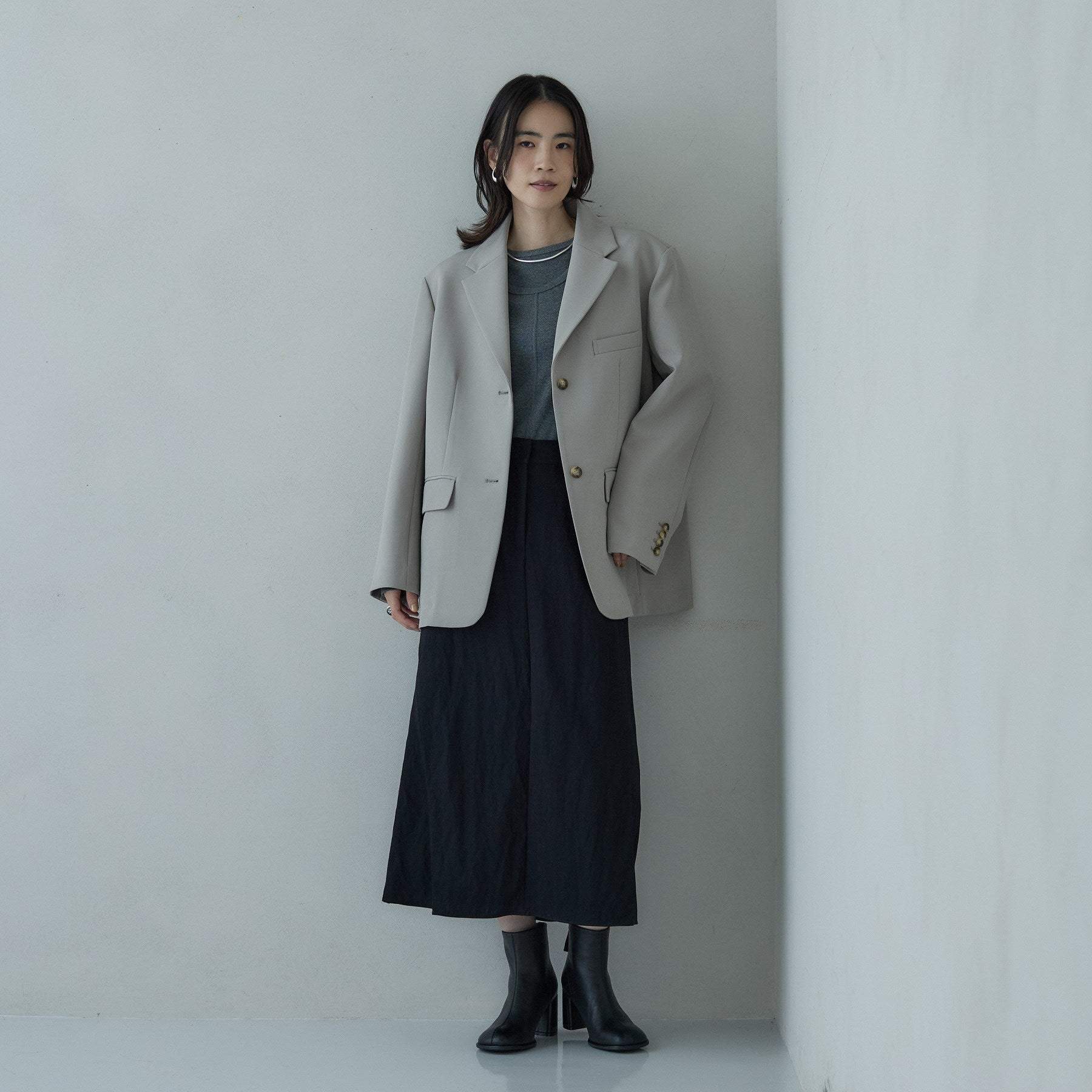 ギャレスト GALLEST ダブルクロスオーバージャケット （ブラック(019)） ブラック(019)