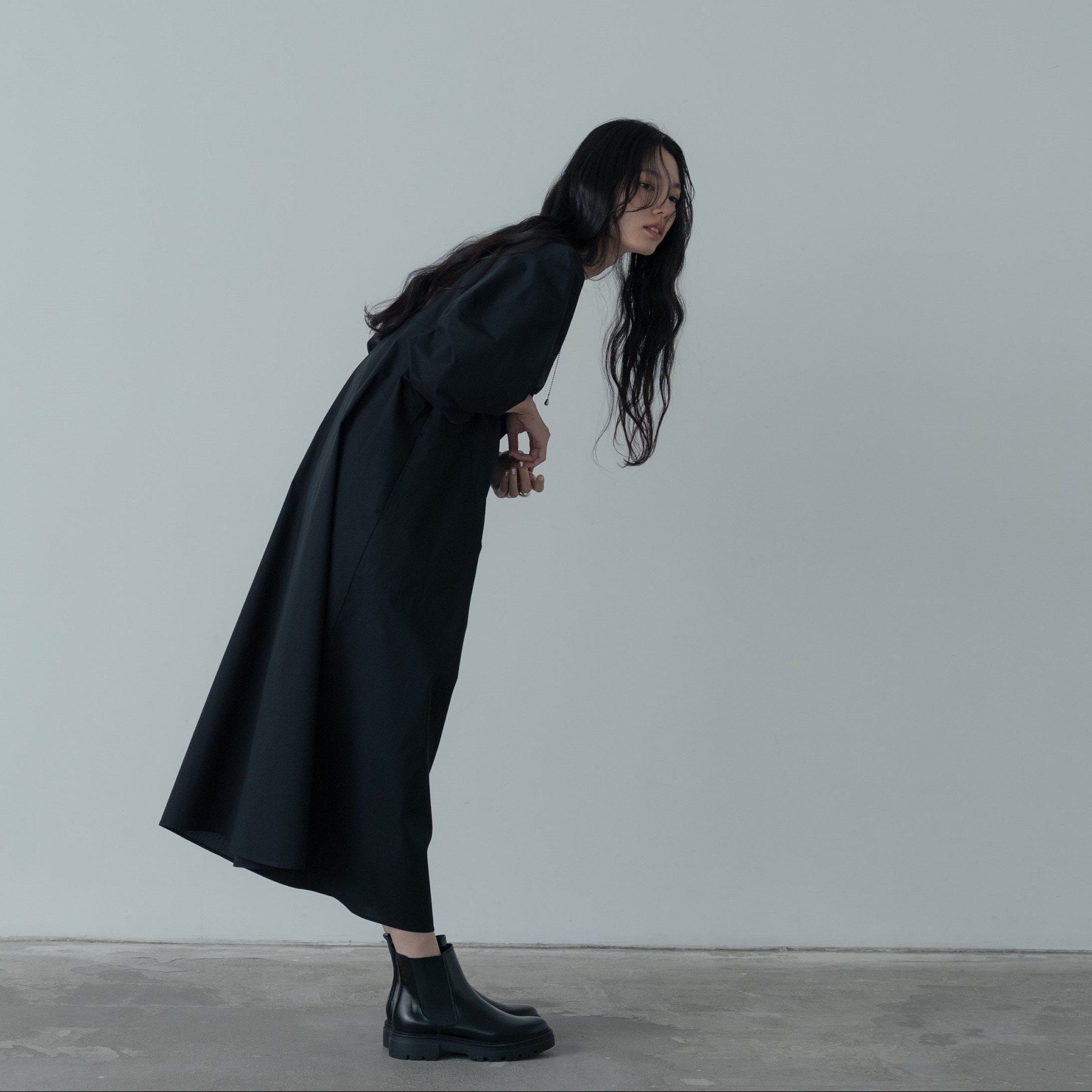 ギャレスト GALLEST フォルムスリーブワンピース （グレー(012)） グレー(012)