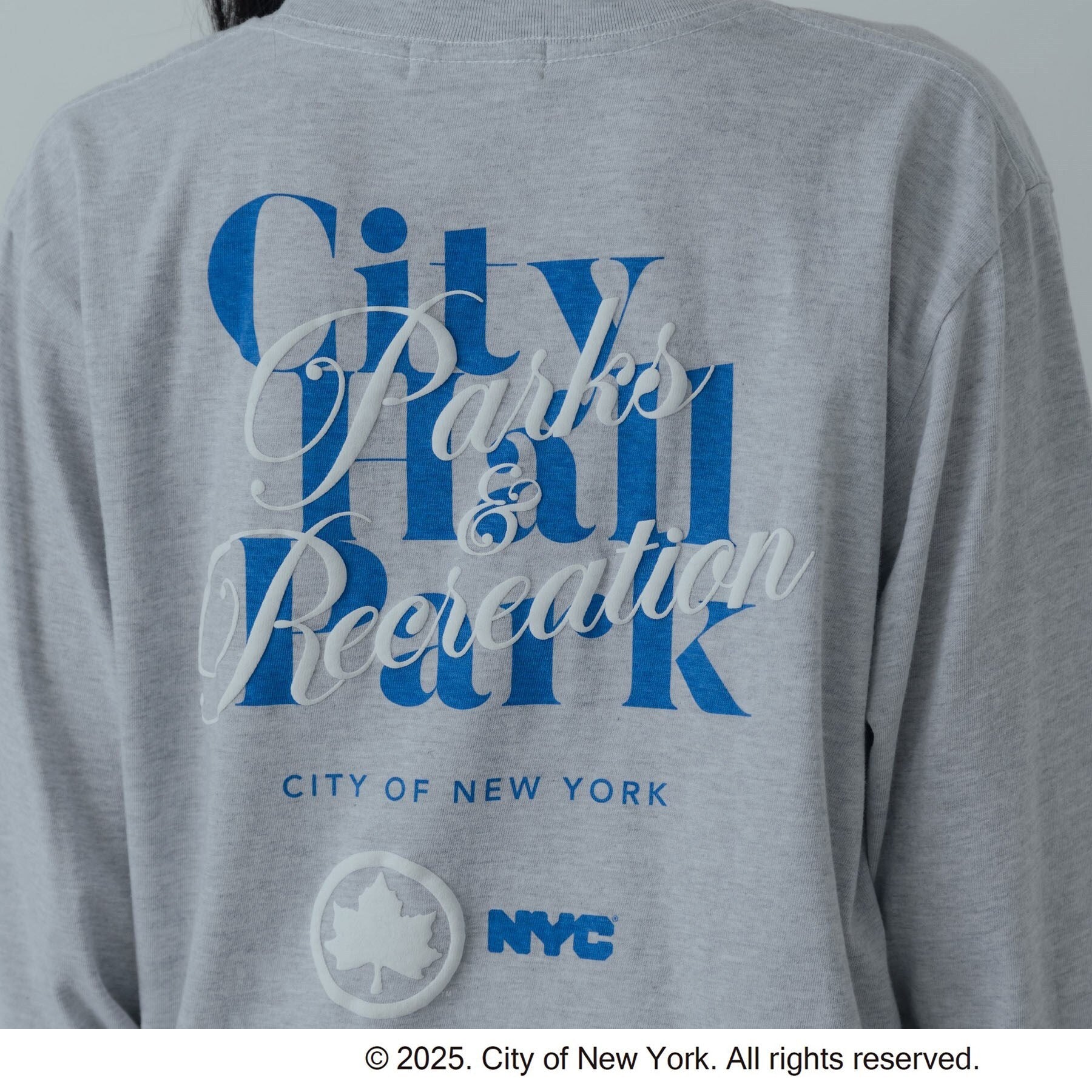ギャレスト GALLEST 【GOOD ROCK SPEED】NYC／Parks ＆ Recreation LS TーSHIRT （ライトグレー(011)） ライトグレー(011)