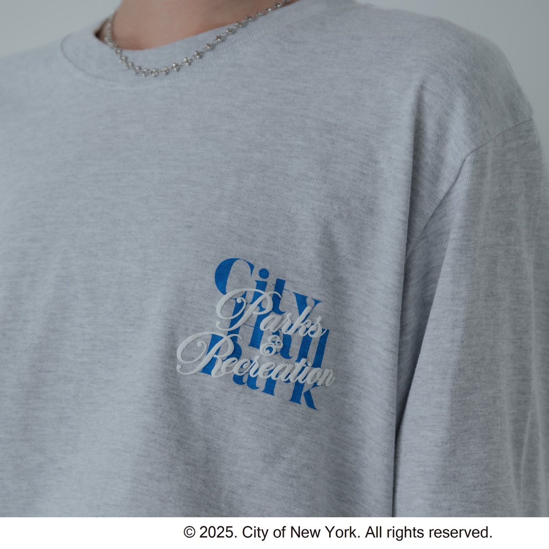 ギャレスト GALLEST 【GOOD ROCK SPEED】NYC／Parks ＆ Recreation LS TーSHIRT （ライトグレー(011)） ライトグレー(011)