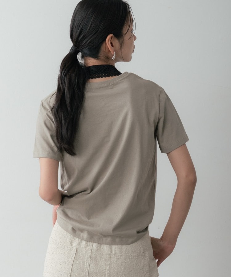 ギャレスト GALLEST メッセージプリントクルーネックTシャツ （サックスブルー(090)） サックスブルー(090)