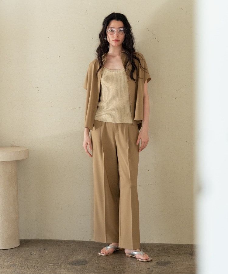 ギャレスト GALLEST Comfy SET UP｜フレアスリーブブラウス【セットアップ対応／通勤／カセット服】 （ブルー(091)） ブルー(091)