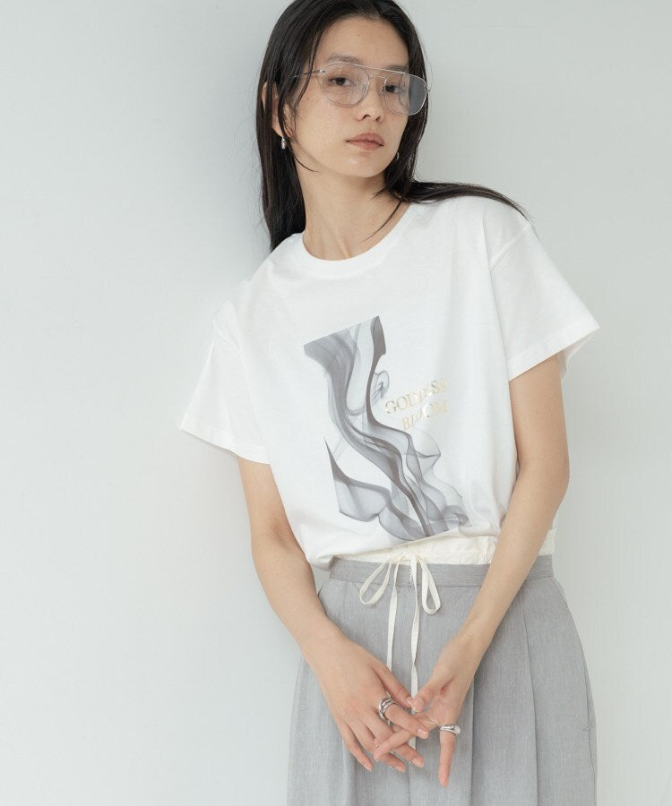 ギャレスト GALLEST プリントロゴTシャツ （ホワイト(101)） ホワイト(101)