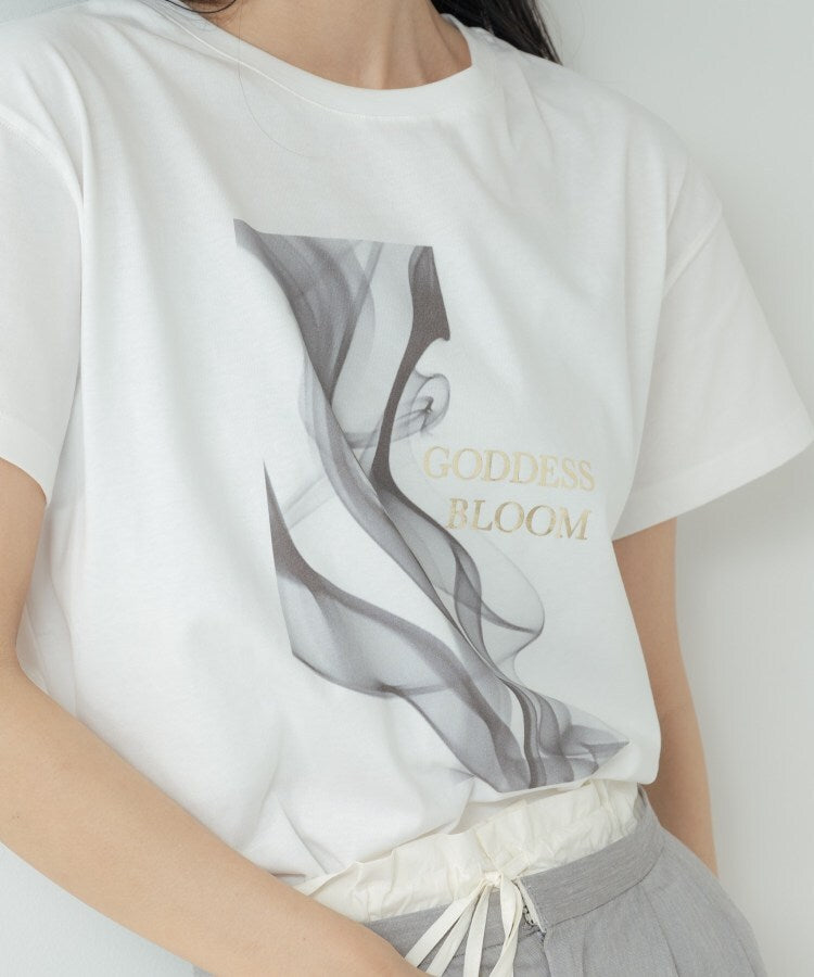 ギャレスト GALLEST プリントロゴTシャツ （ホワイト(101)） ホワイト(101)