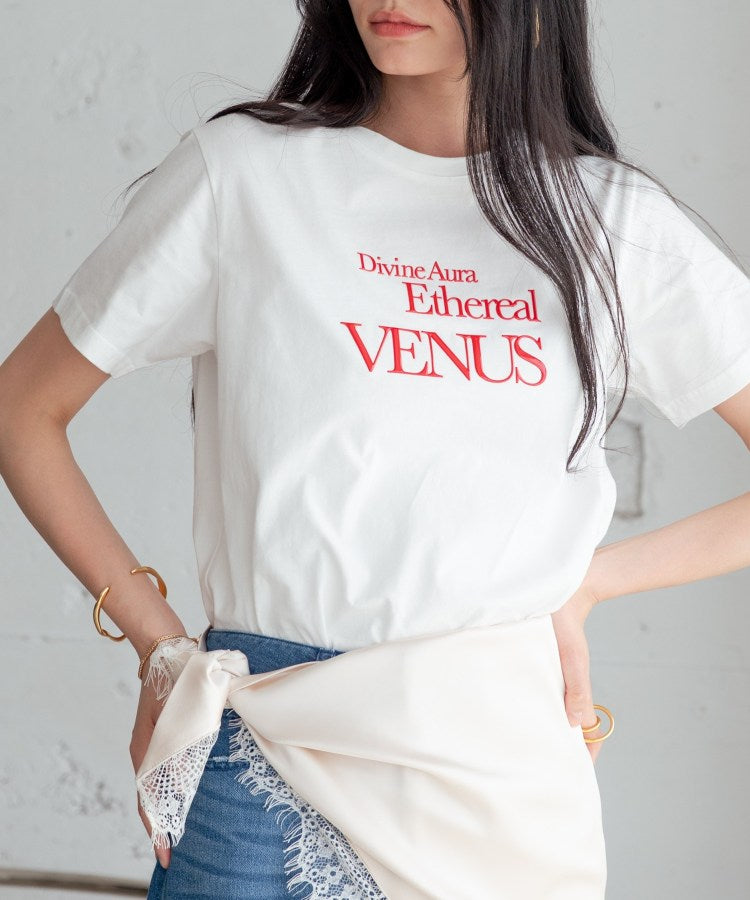ギャレスト GALLEST タイポグラフィTシャツ （ホワイト(501)） ホワイト(501)