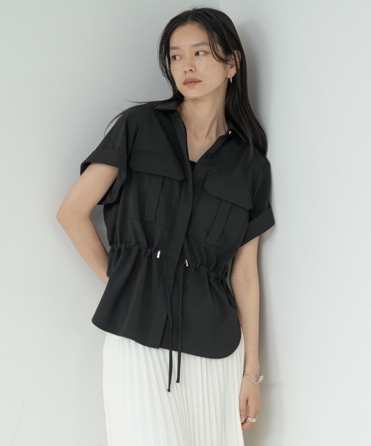 ギャレスト GALLEST Comfy SET UP｜サファリシャツ【セットアップ対応／通勤／カセット服／接触冷感／UVカット】 （チャコールグレー(613)） チャコールグレー(613)