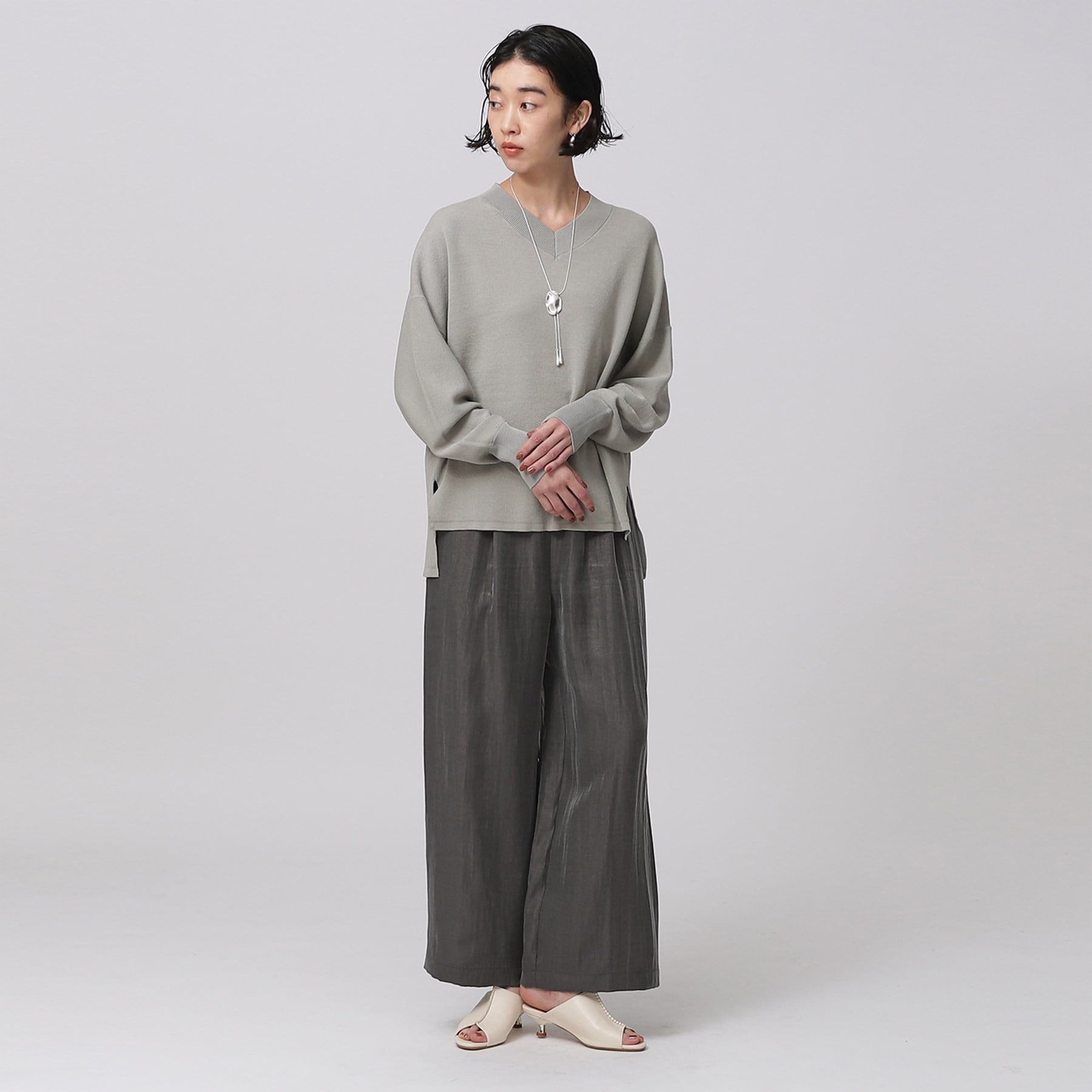 ギャレスト GALLEST シャインリラックスパンツ