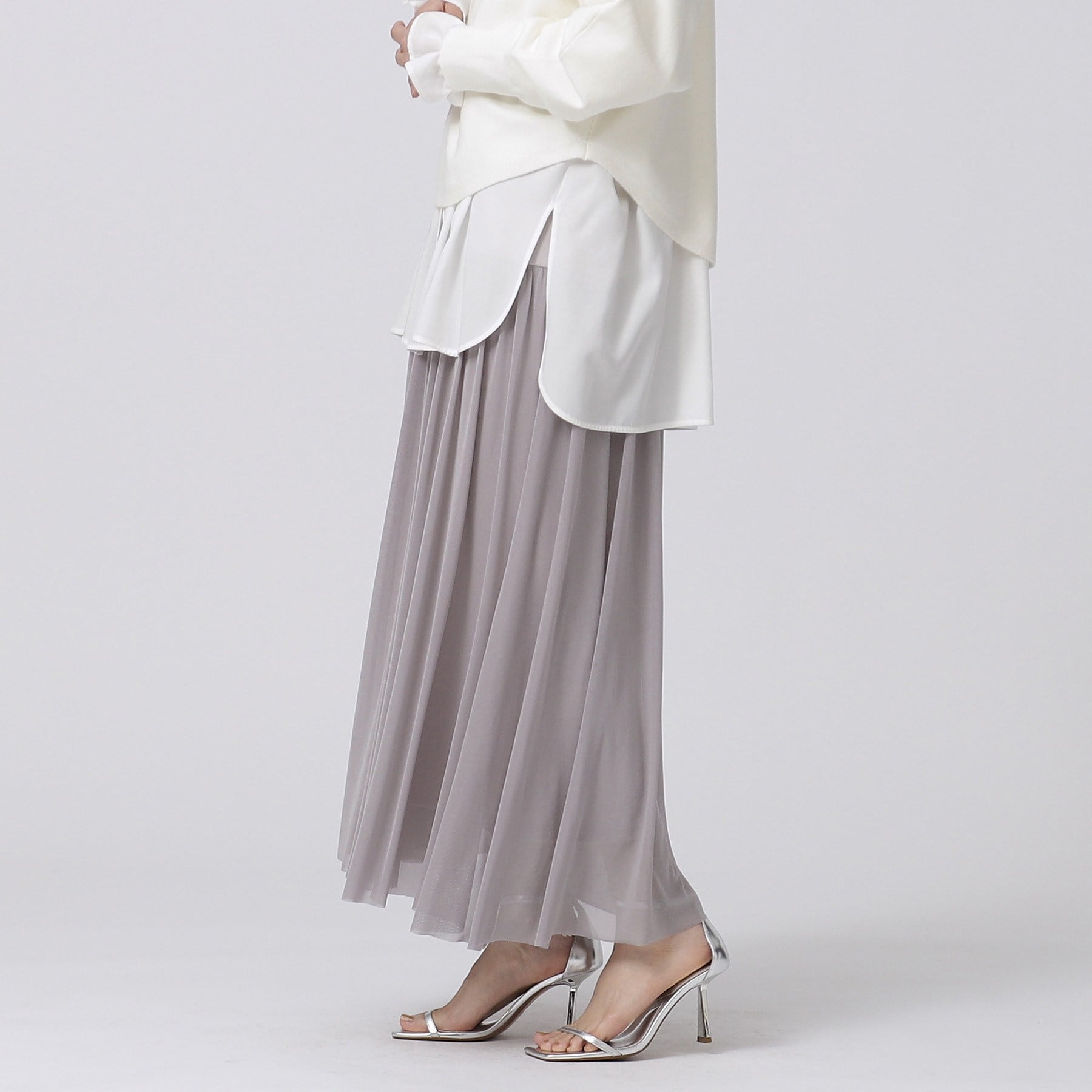 GALLEST Tulle Combination Skirt