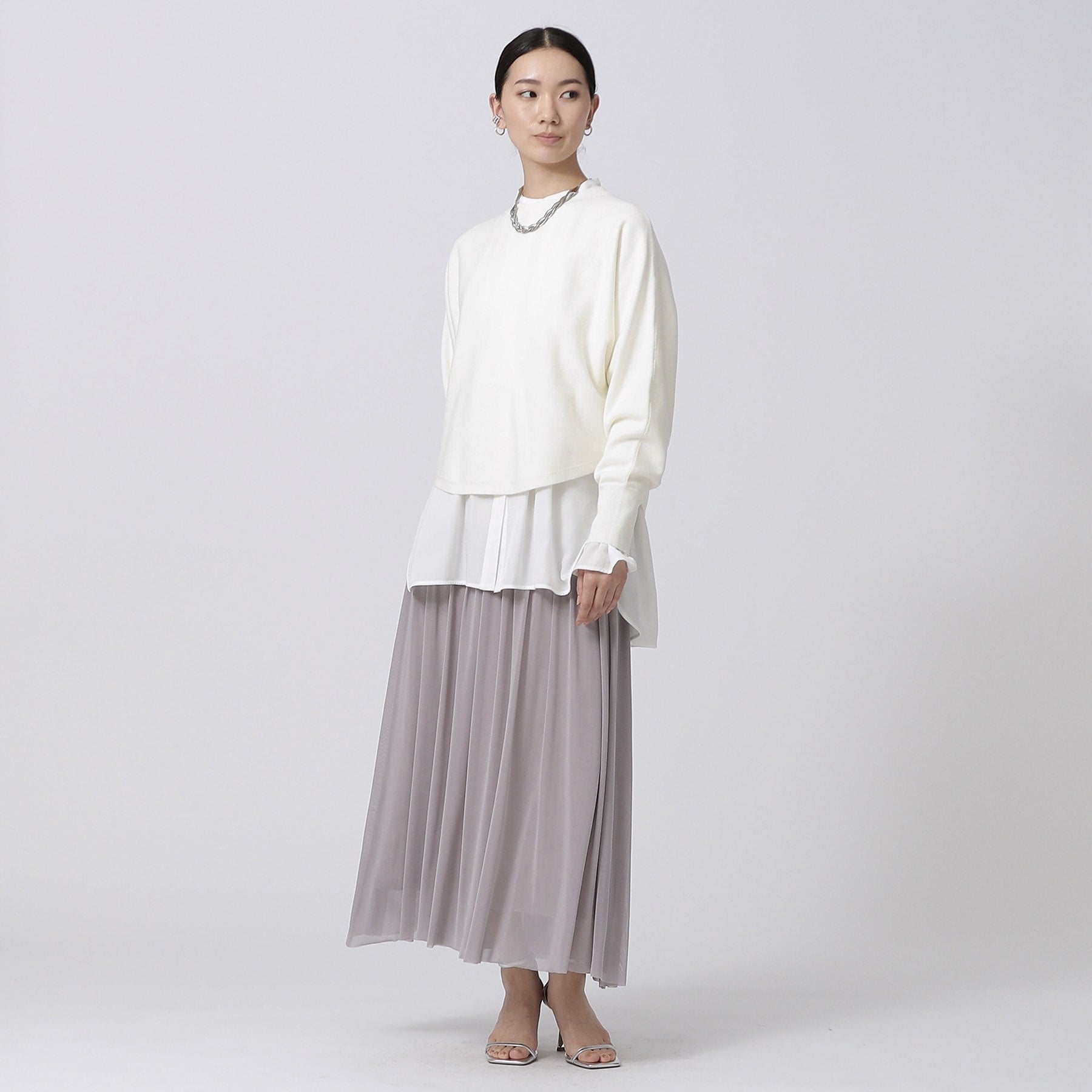 GALLEST Tulle Combination Skirt