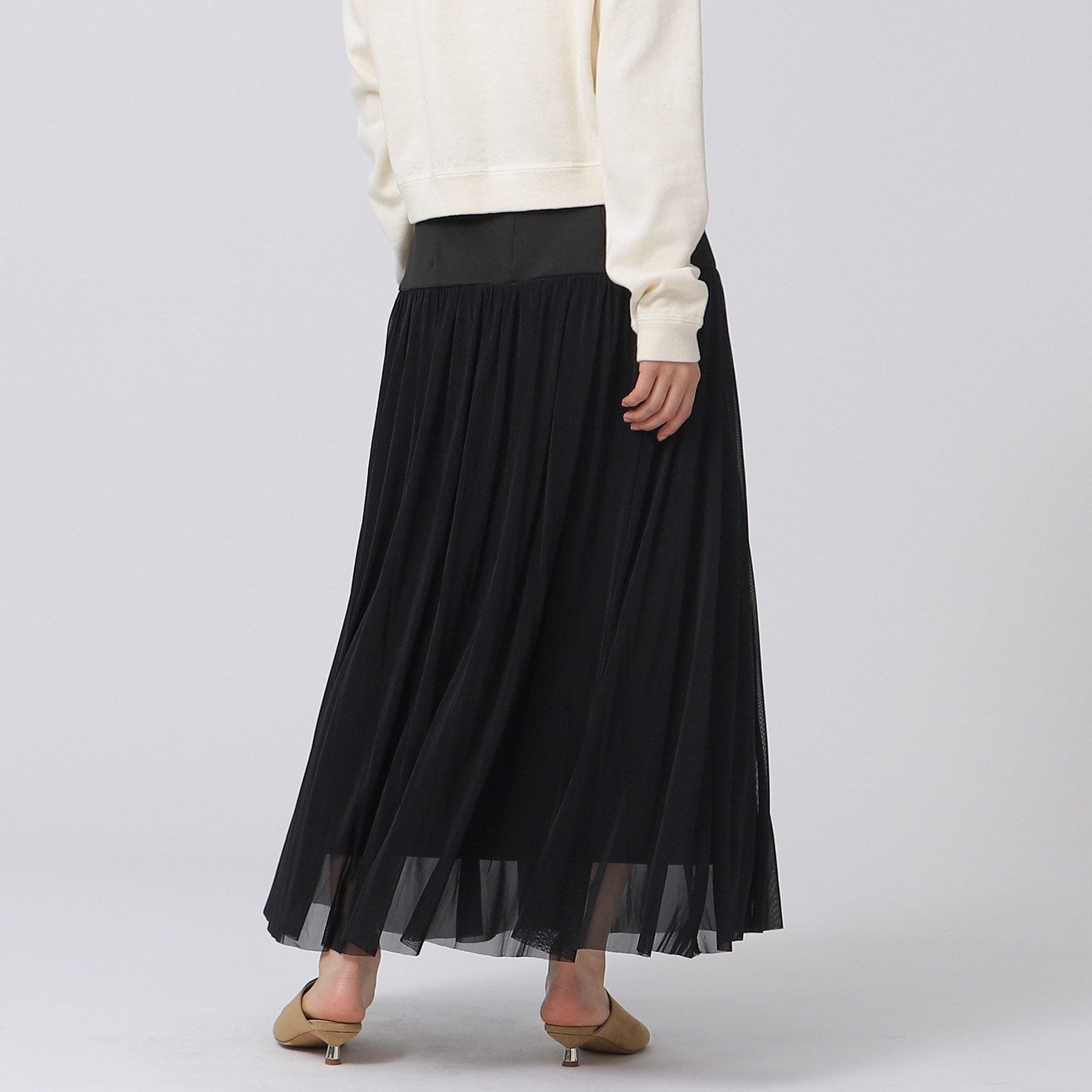 GALLEST Tulle Combination Skirt