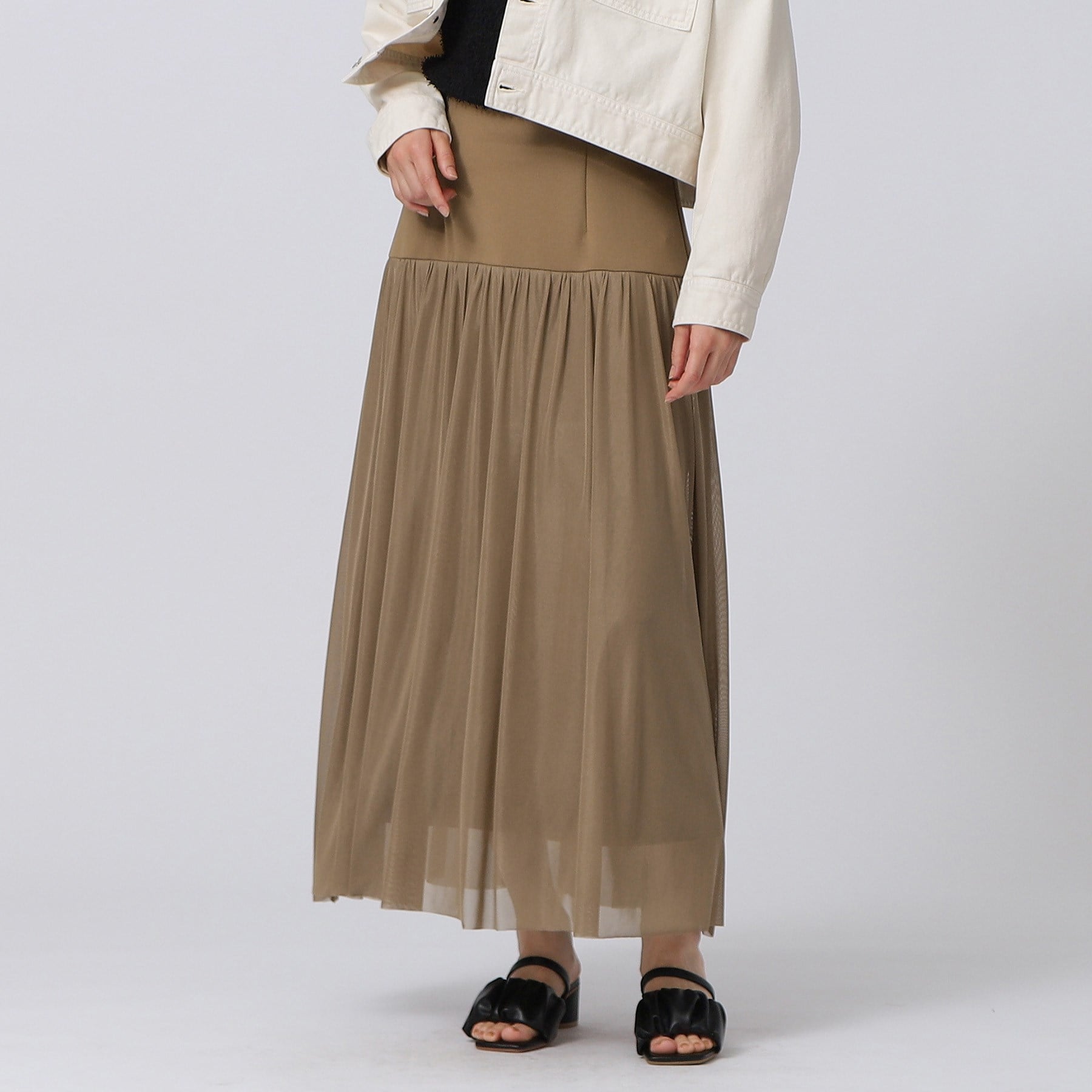 GALLEST Tulle Combination Skirt