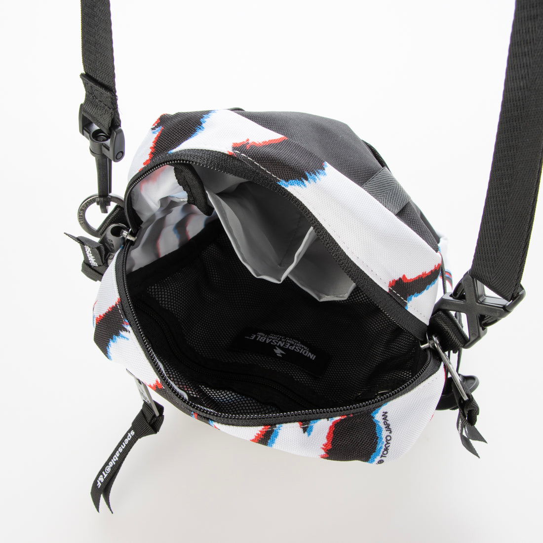 インディスペンサブル INDISPENSABLE IDP クイックショルダーバッグ BUDDY WHTTGR （ホワイト） ホワイト