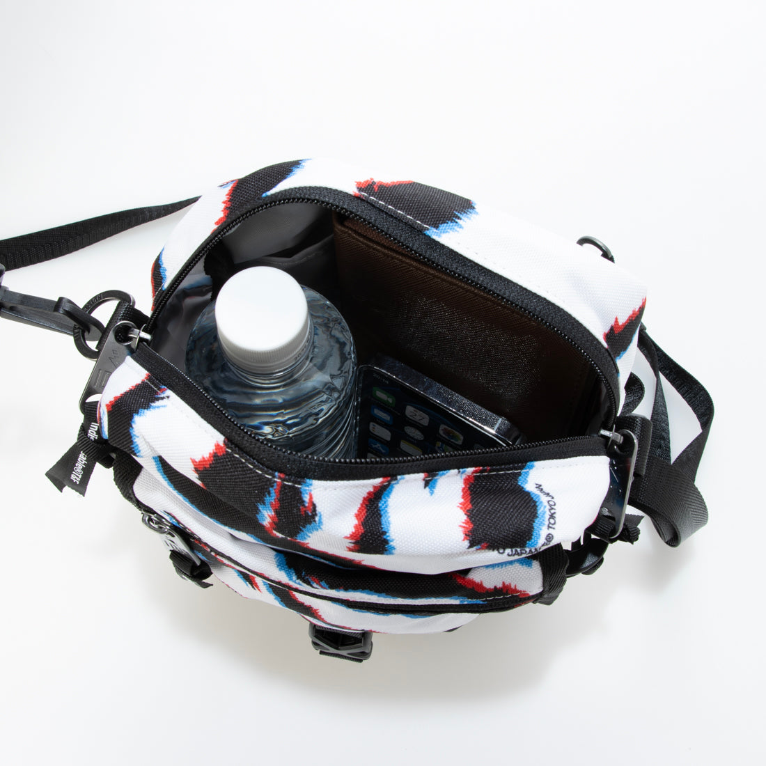 インディスペンサブル INDISPENSABLE IDP クイックショルダーバッグ BUDDY WHTTGR （ホワイト） ホワイト