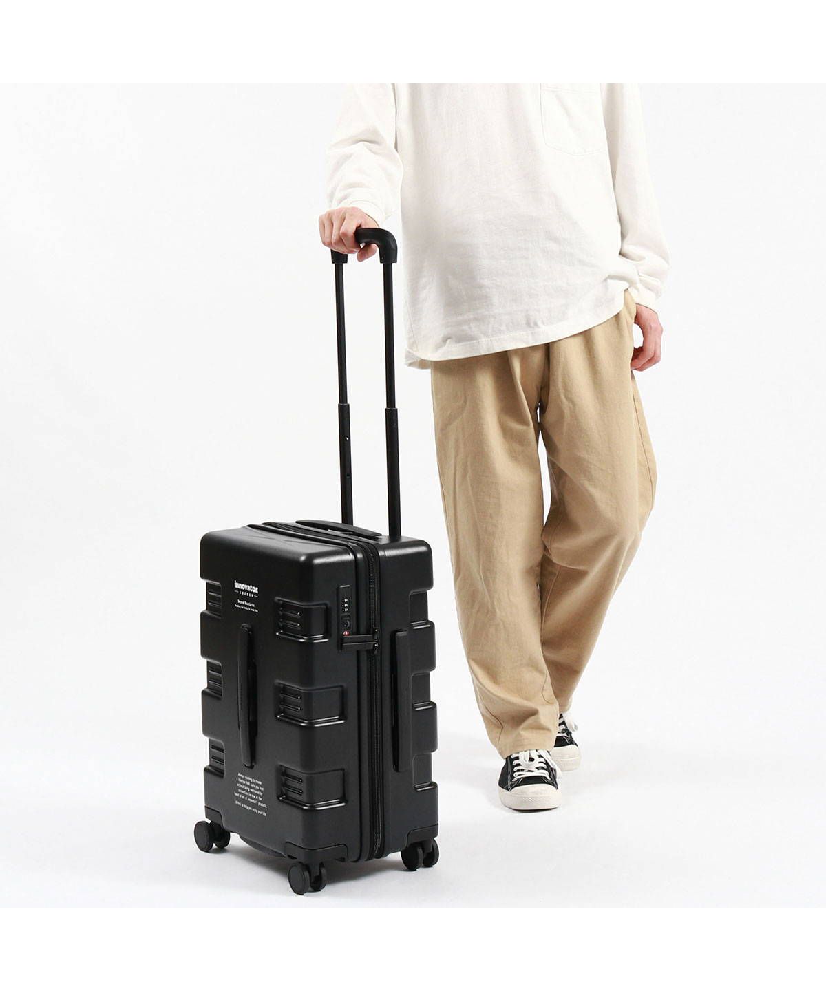 イノベーター innovator 【日本正規品】 イノベーター スーツケース innovator CARRY WAGON 39L Cabin キャリーワゴン Sサイズ 機内持ち込み IW33 （ネイビー） ネイビー