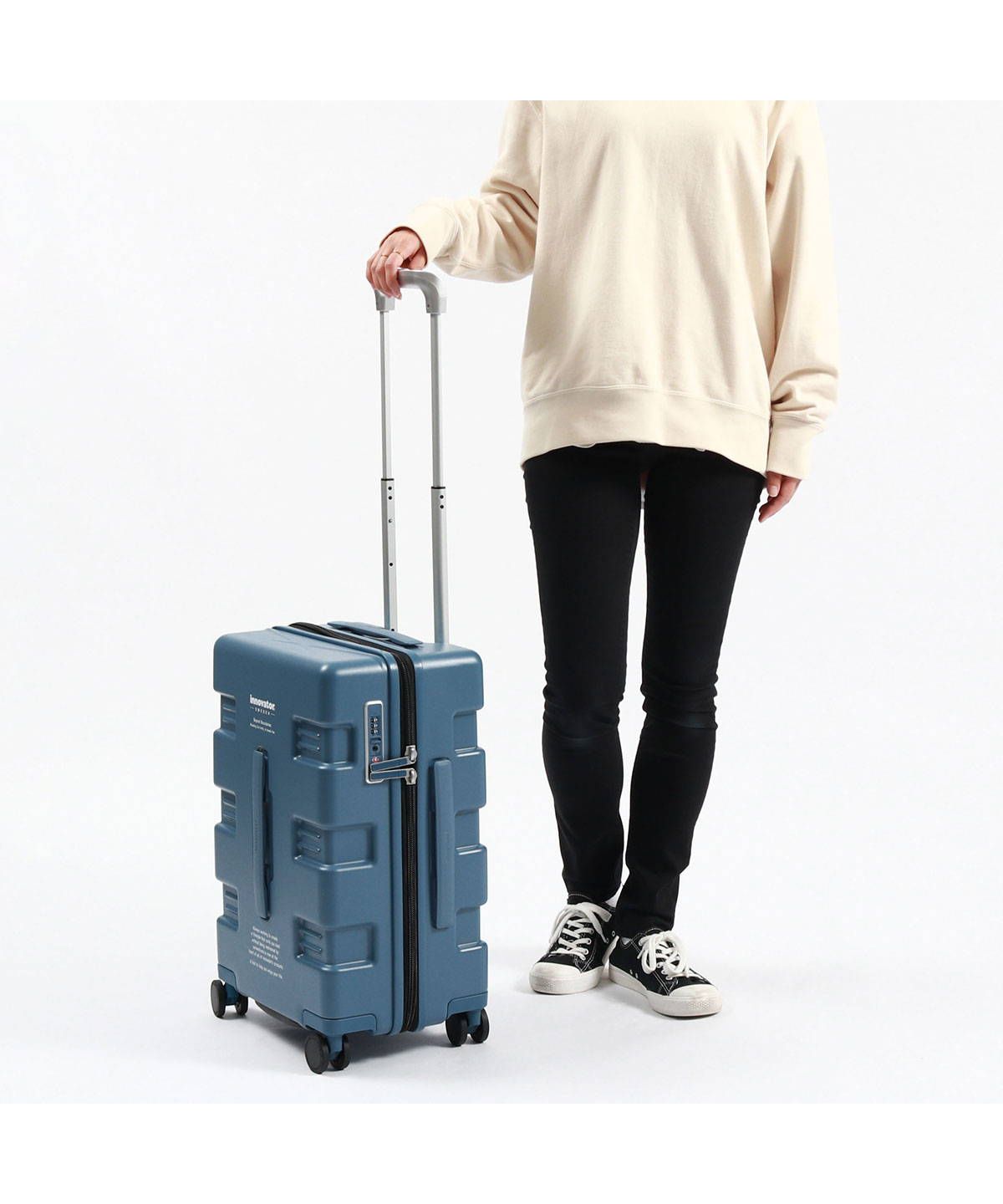 イノベーター innovator 【日本正規品】 イノベーター スーツケース innovator CARRY WAGON 39L Cabin キャリーワゴン Sサイズ 機内持ち込み IW33 （ネイビー） ネイビー