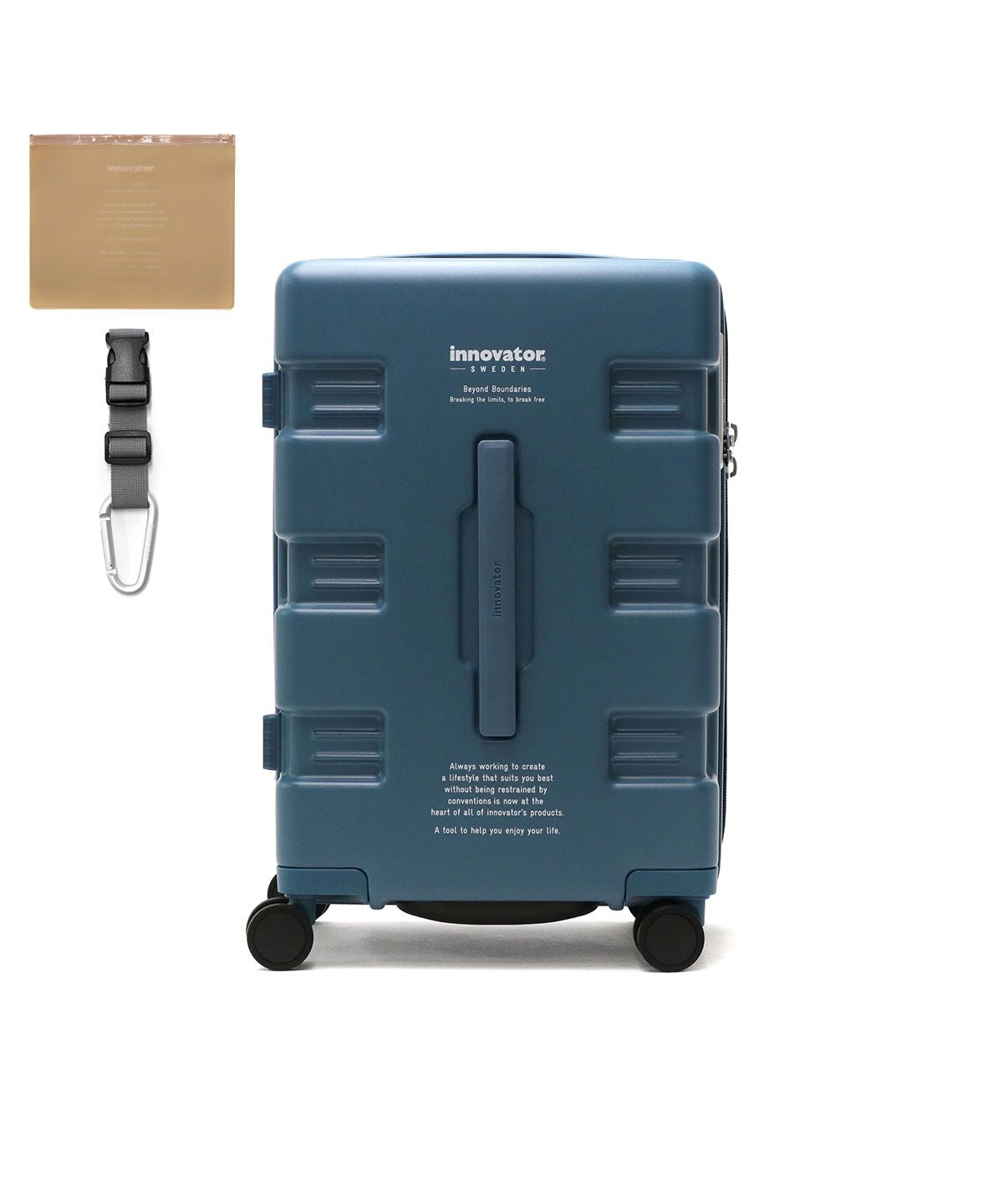 イノベーター innovator 【日本正規品】 イノベーター スーツケース innovator CARRY WAGON 39L Cabin キャリーワゴン Sサイズ 機内持ち込み IW33 （ブルー） ブルー