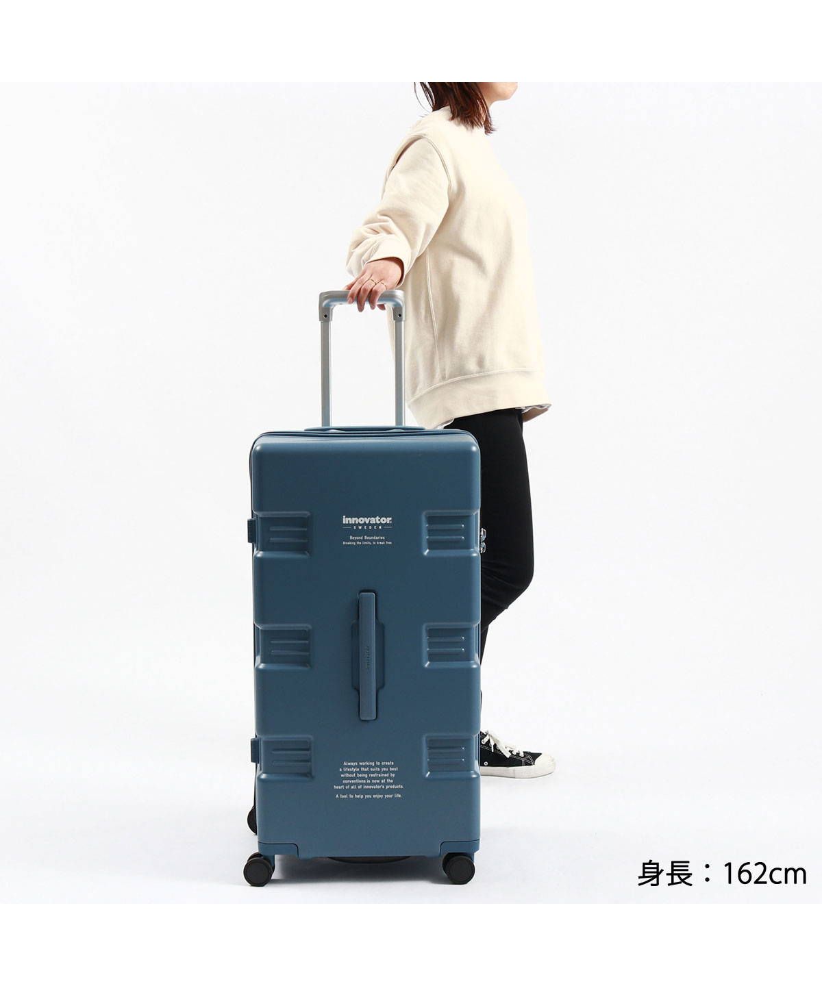 innovator 青いキャリーカート innovator 【Official Japanese Product】 innovator Suitcase