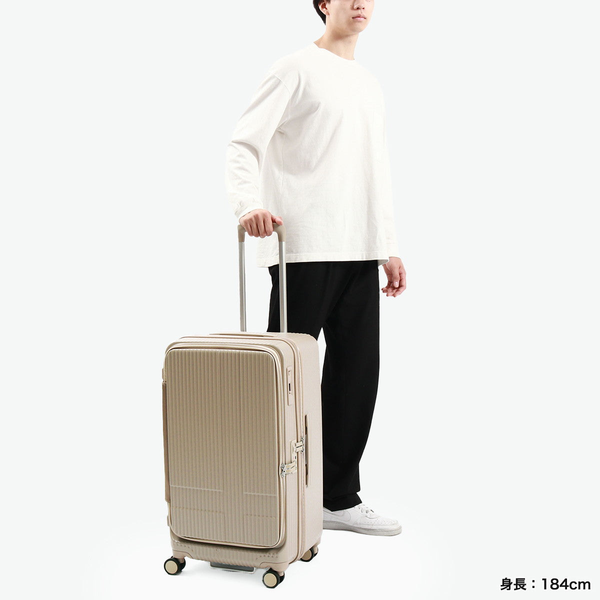 イノベーター innovator 正規品2年保証 スーツケース Mサイズ 軽量 静音 キャリーケース ストッパー付き マット ブランド 大きめ 7泊 8泊 Extreme Journey 75L Middle INV650DOR（BlueShadow） BlueShadow