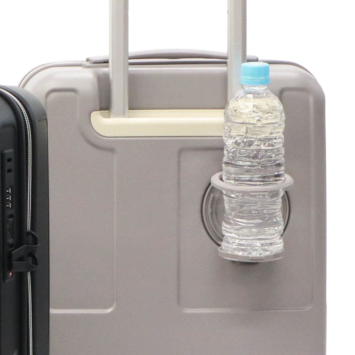 イノベーター innovator 正規品2年保証 スーツケース 機内持ち込み フロントオープン Sサイズ 軽量 軽い ストッパー ドリンクホルダー キャリーケース TSAロック 旅行 出張 3～4泊 35L Cabin IV-18 （Ash） Ash