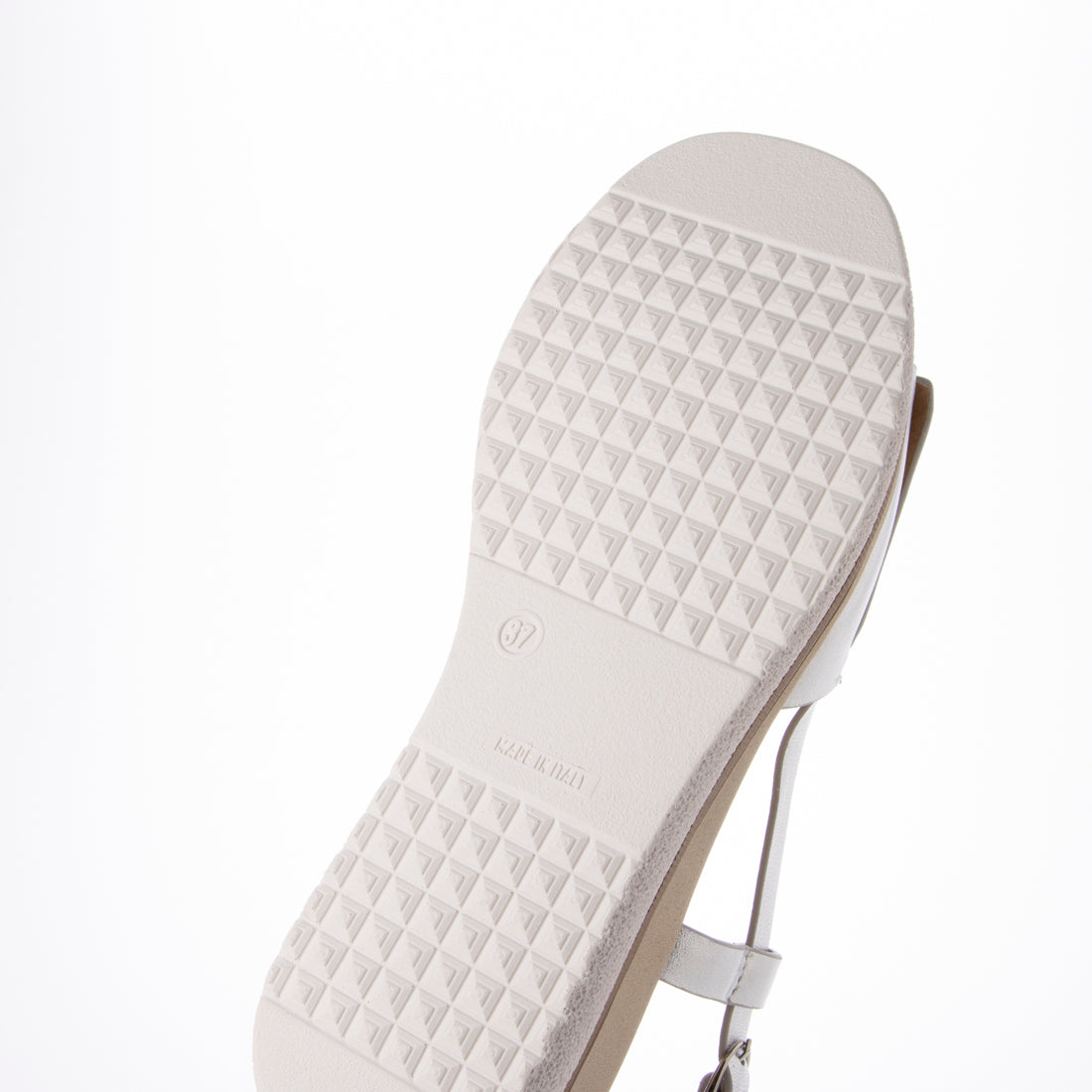 インターショシュール INTER-CHAUSSURES バックルウエッジバックバンドサンダル （シルバー） シルバー