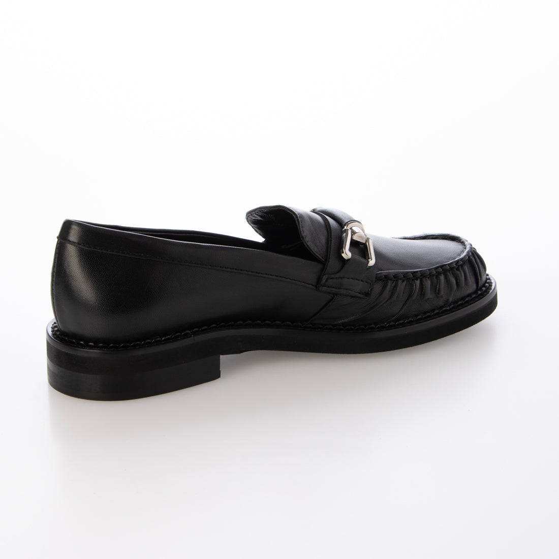 インターショシュール INTER-CHAUSSURES ラウンドトウベーシックローファー （ブラック） ブラック