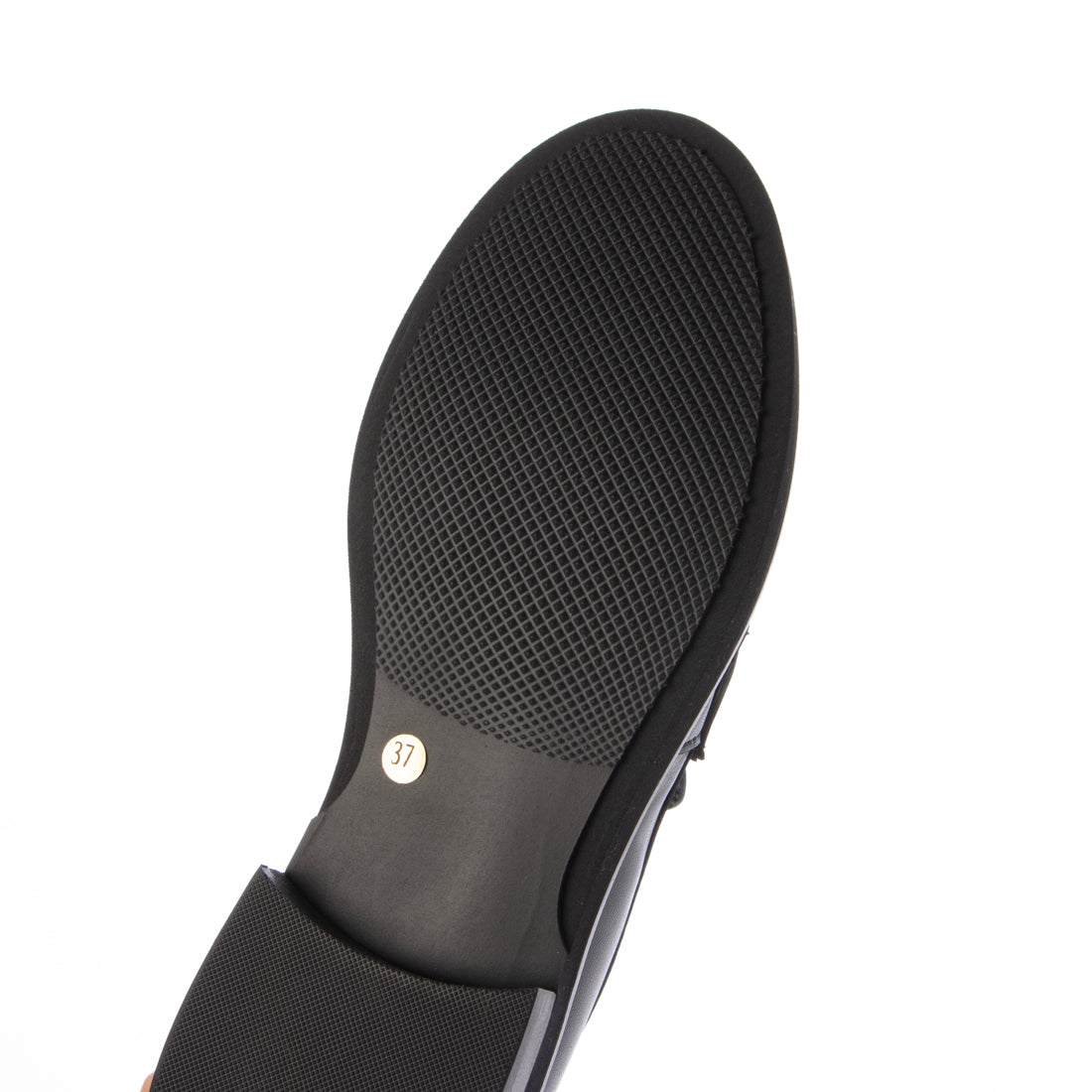 インターショシュール INTER-CHAUSSURES ラウンドトウベーシックローファー （ブラック） ブラック