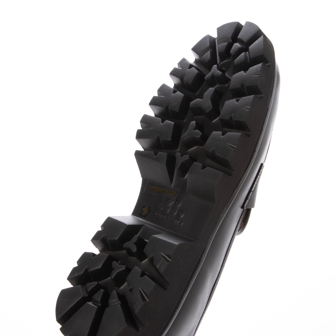 インターショシュール INTER-CHAUSSURES ライトタンクソールローファー （ブラック） ブラック
