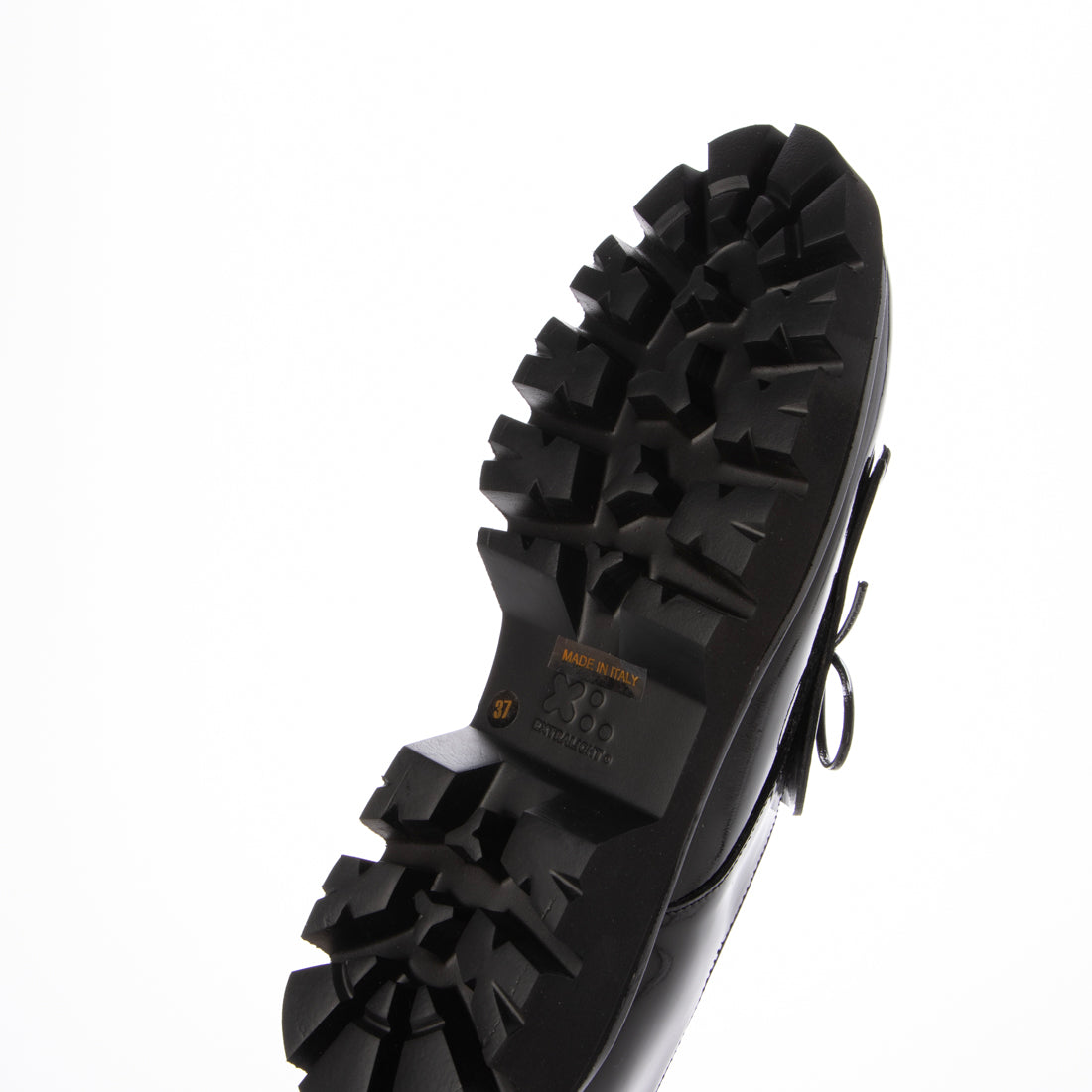 インターショシュール INTER-CHAUSSURES ライトタンクソールキルトシューズ （ブラックエナメル） ブラックエナメル