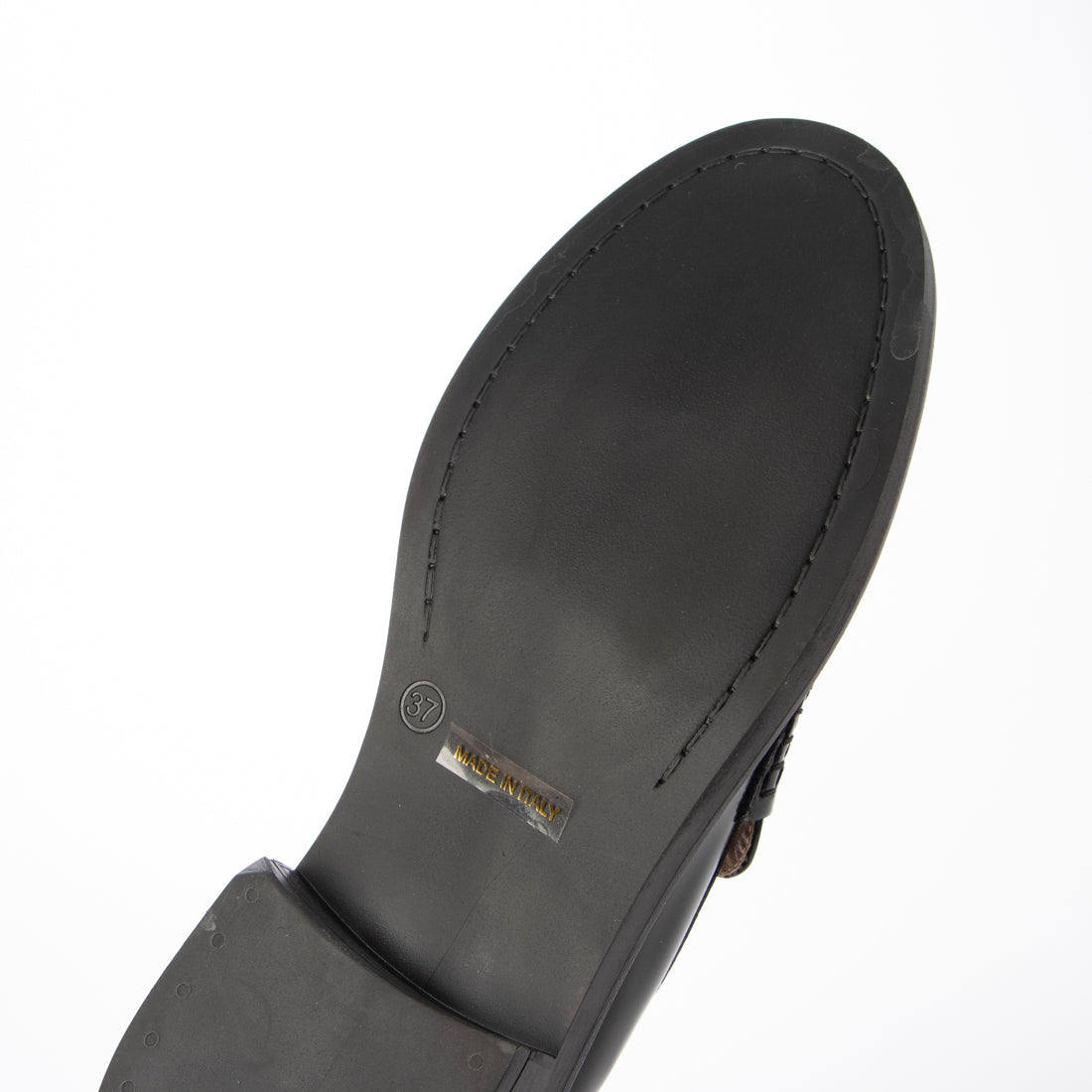インターショシュール INTER-CHAUSSURES ベーシックレザーローファー （ブラック） ブラック