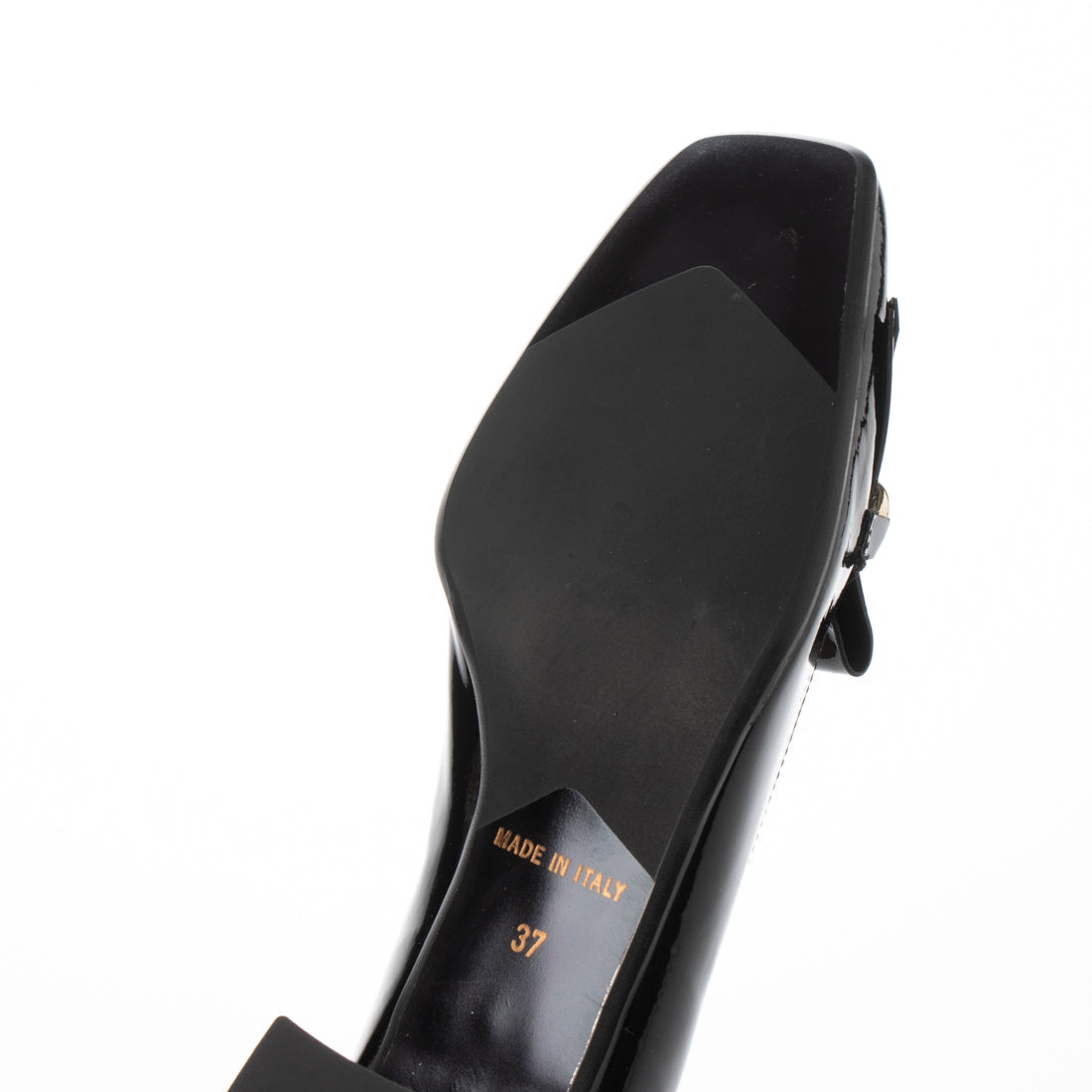 インターショシュール INTER-CHAUSSURES キルトデザインスクエアチェーンパンプス