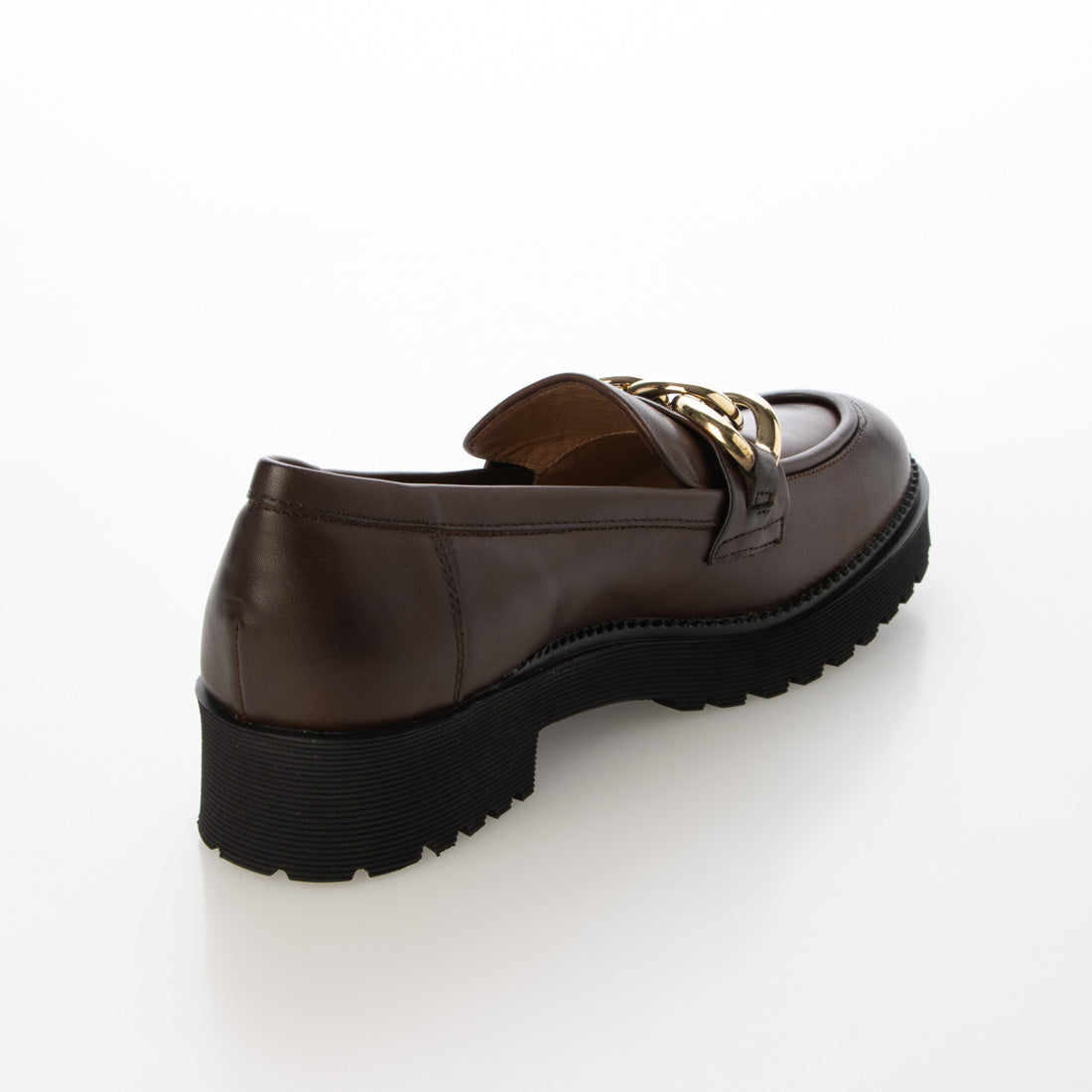 インターショシュール INTER-CHAUSSURES ラウンドトウチェーンローファー