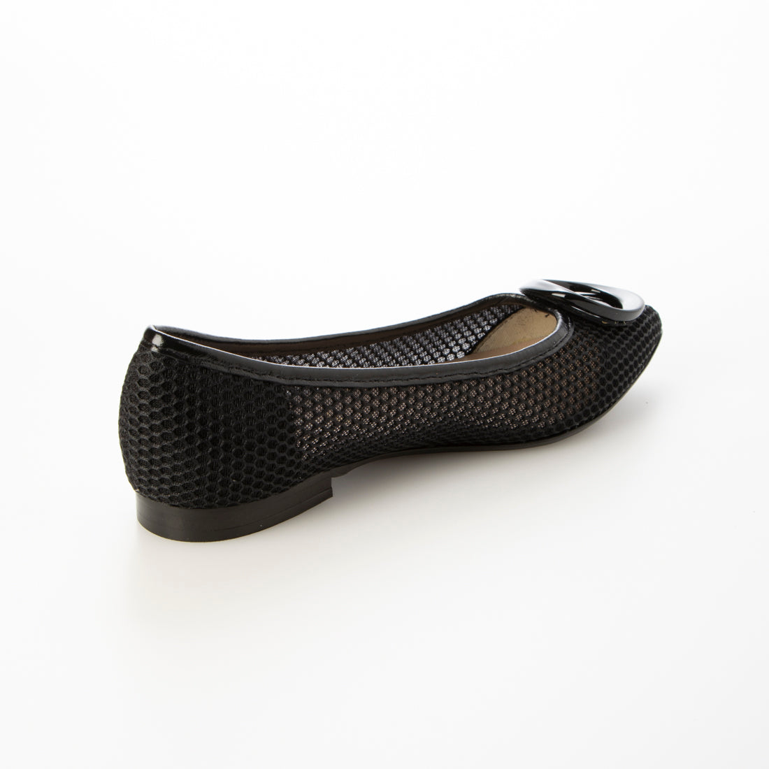 インターショシュール INTER-CHAUSSURES ポインテッドトウオーナメントパンプス