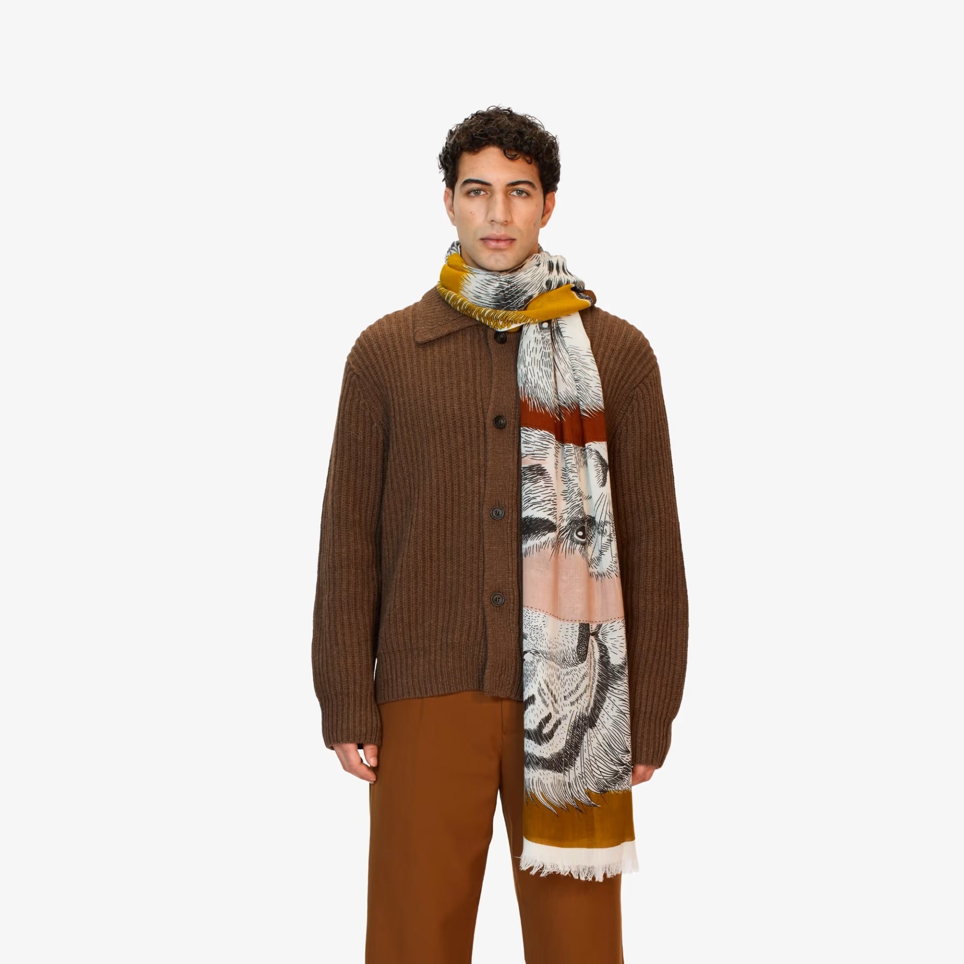 【正規取扱店】イヌイエディションズ INOUI EDITIONS ET20FRE_SCARF 70 FRERES （NATURAL） NATURAL
