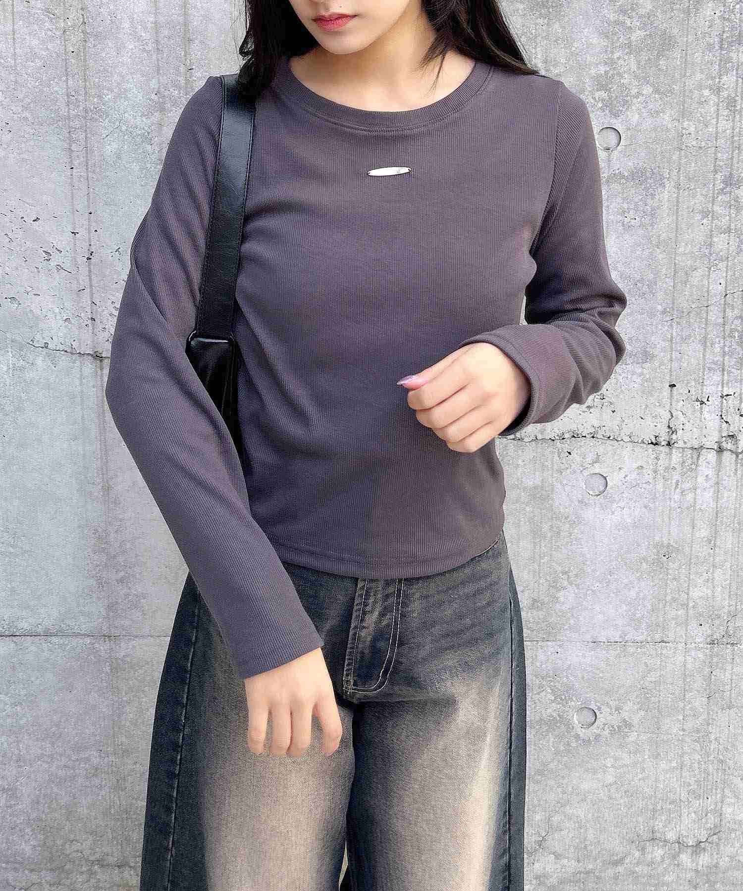 イング INGNI GOLDプレートテレコピタ長袖TEE