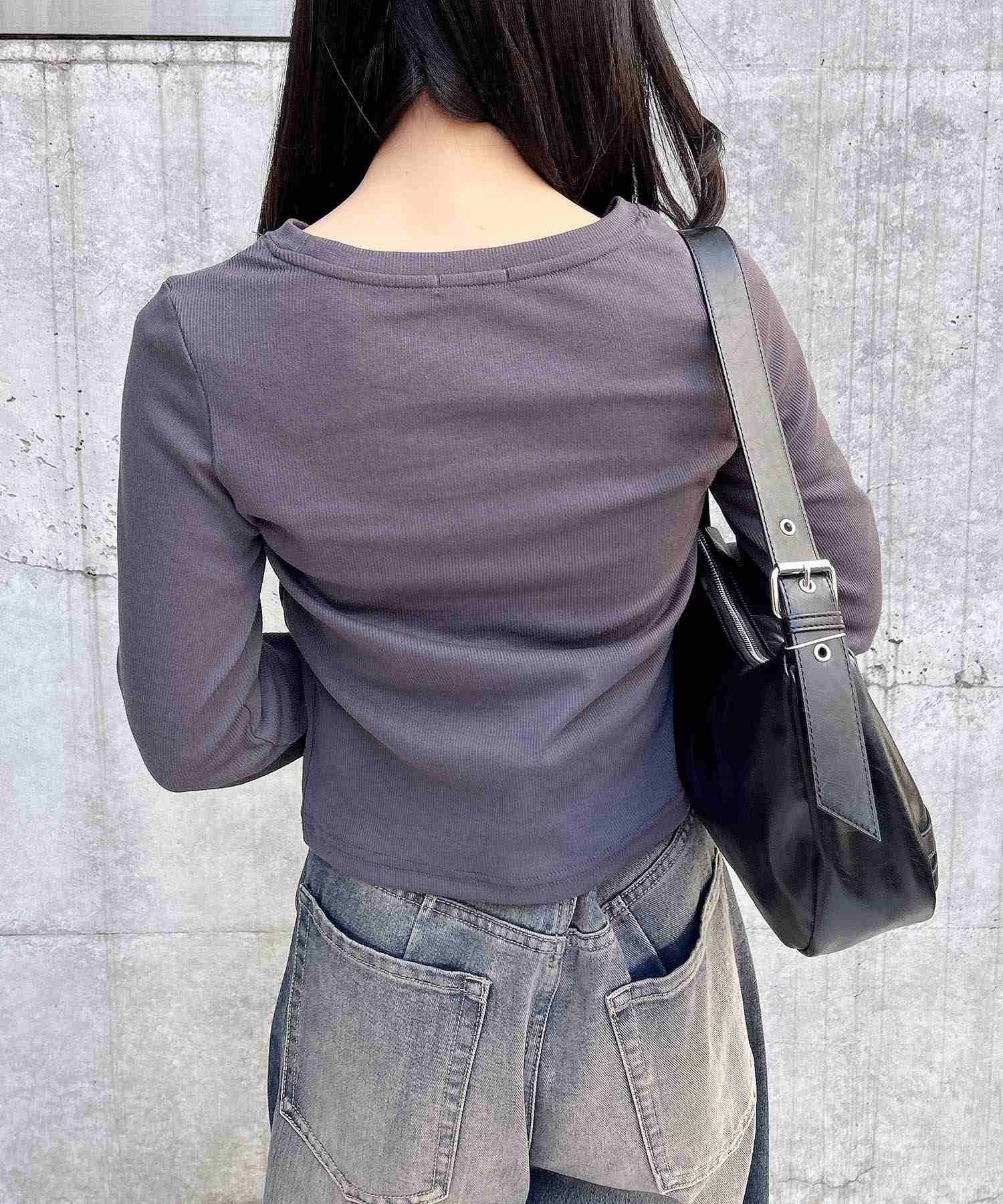 イング INGNI GOLDプレートテレコピタ長袖TEE