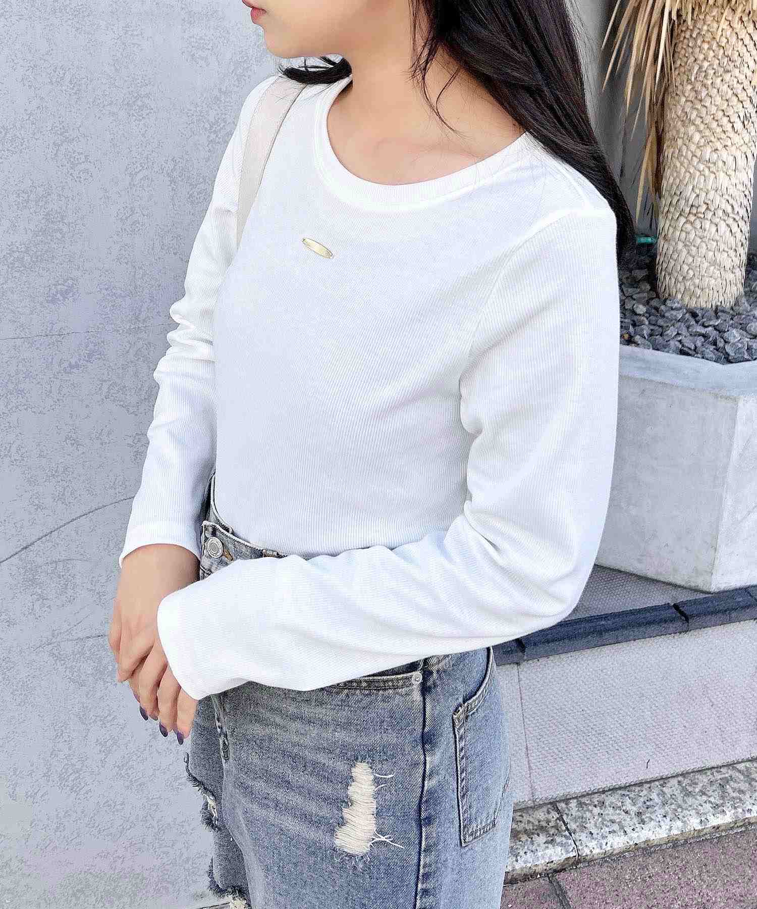 イング INGNI GOLDプレートテレコピタ長袖TEE