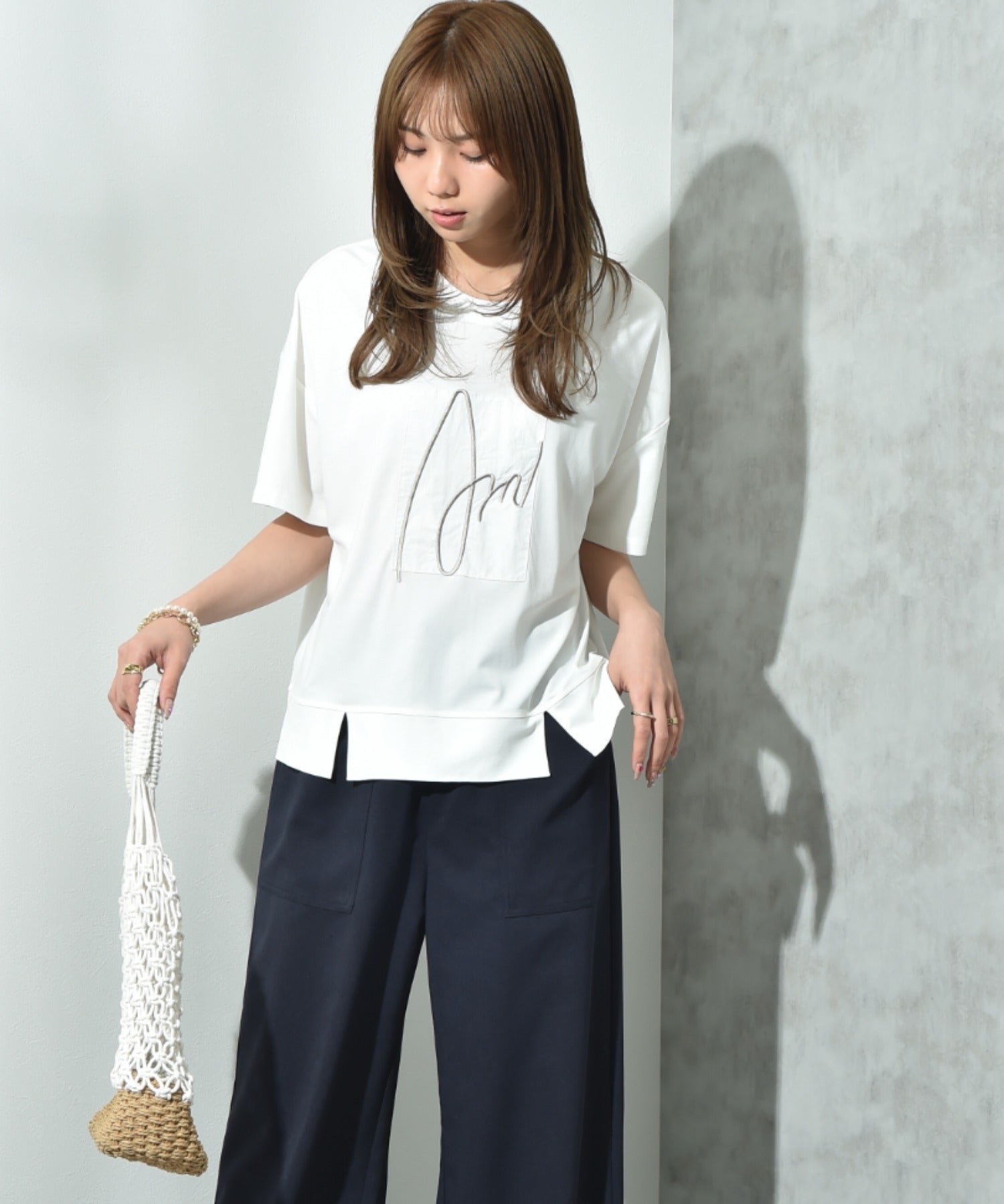 インタープラネット INTERPLANET アートロゴTシャツ （オフホワイト） オフホワイト