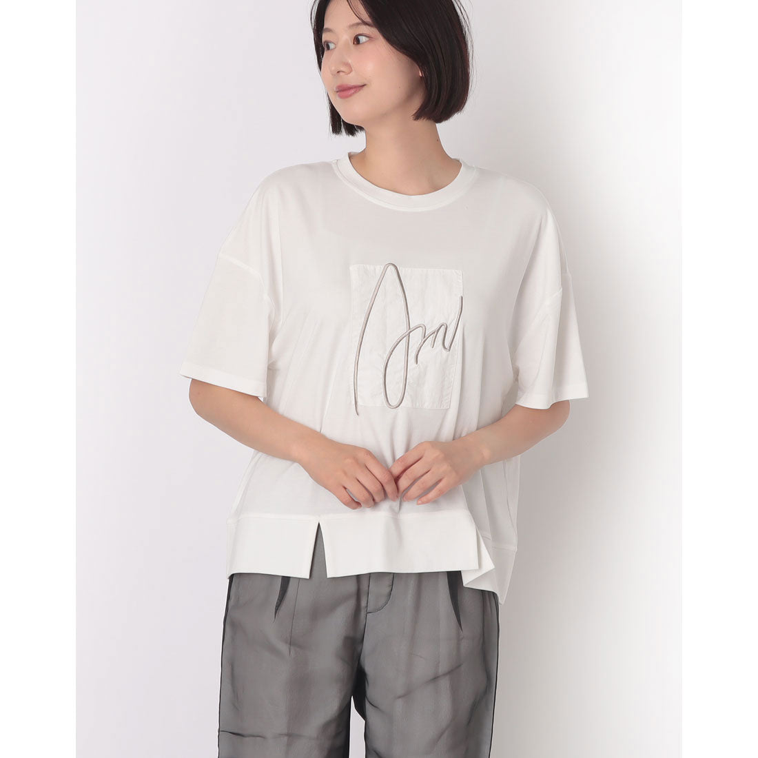 インタープラネット INTERPLANET アートロゴTシャツ （オフホワイト） オフホワイト