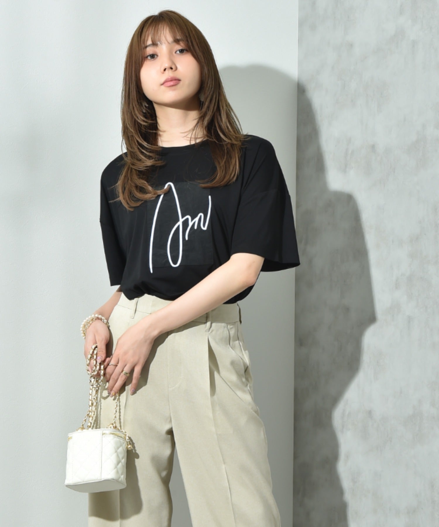 インタープラネット INTERPLANET アートロゴTシャツ （オフホワイト） オフホワイト