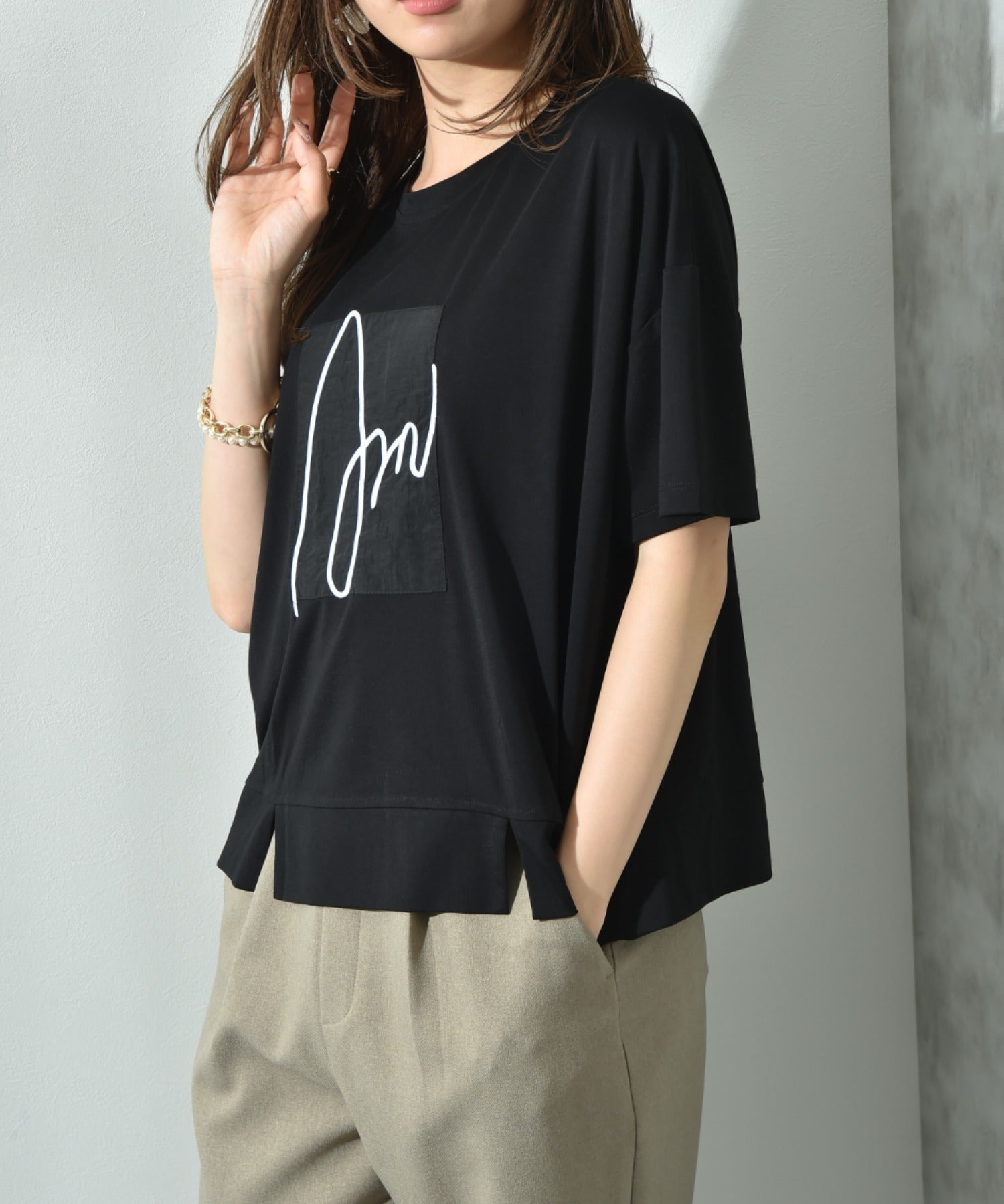 インタープラネット INTERPLANET アートロゴTシャツ （オフホワイト） オフホワイト