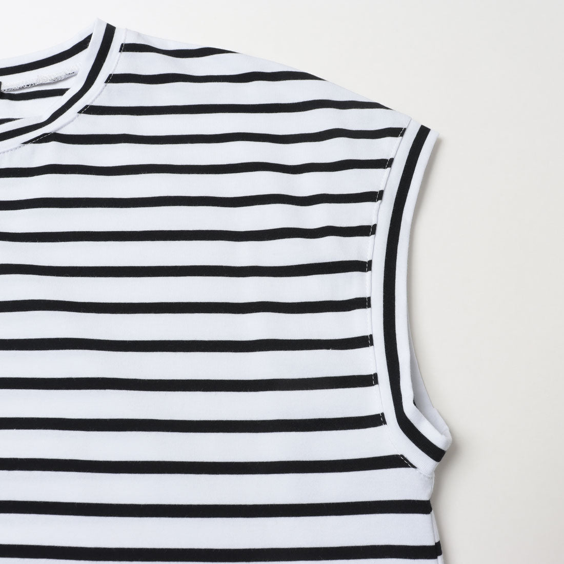 インタープラネット INTERPLANET ベア天ボーダークルーネックフレンチプルオーバー （ボーダー ブラック） ボーダー ブラック