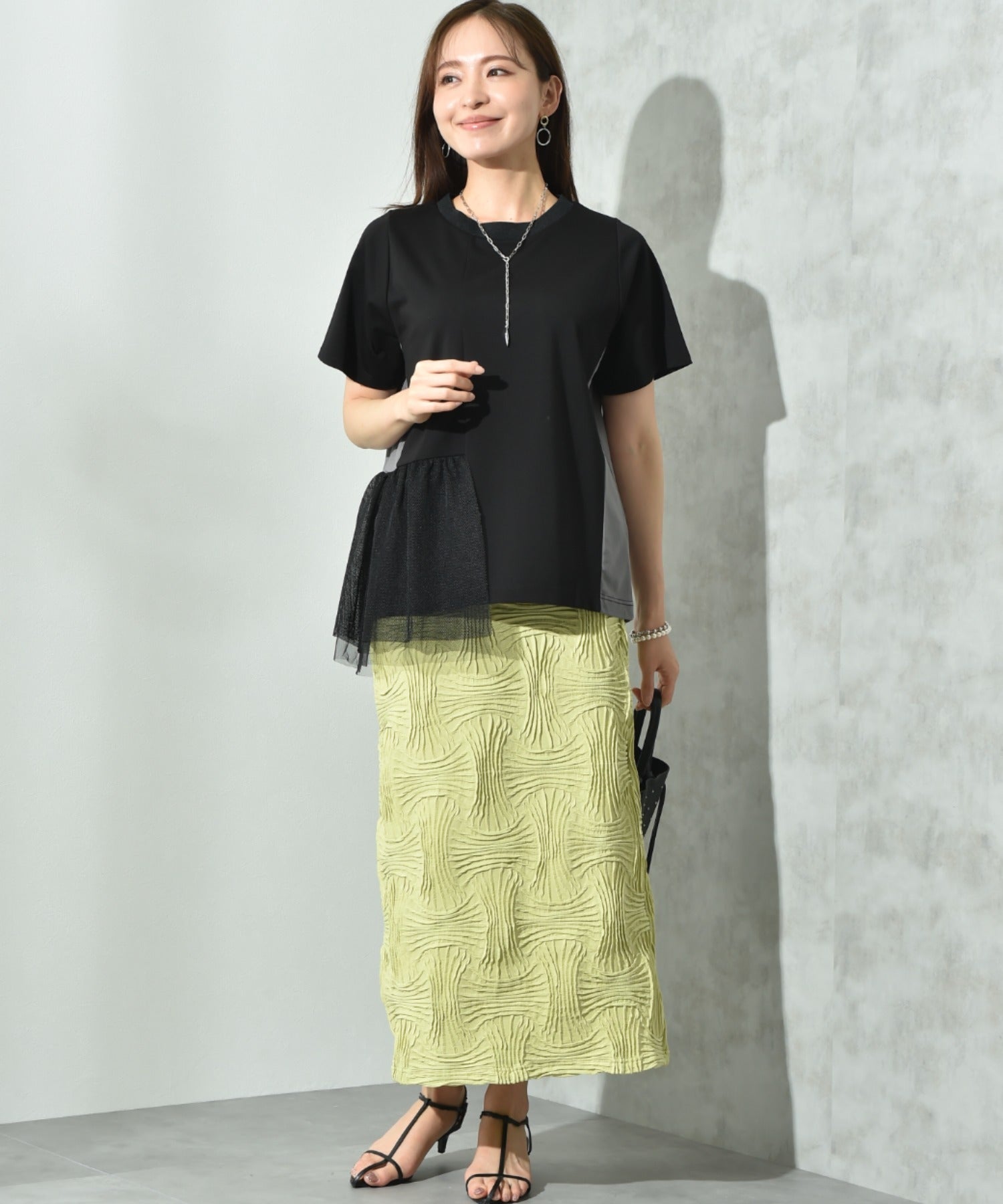 インタープラネット INTERPLANET 裾メッシュ切替プルオーバー （ホワイト） ホワイト