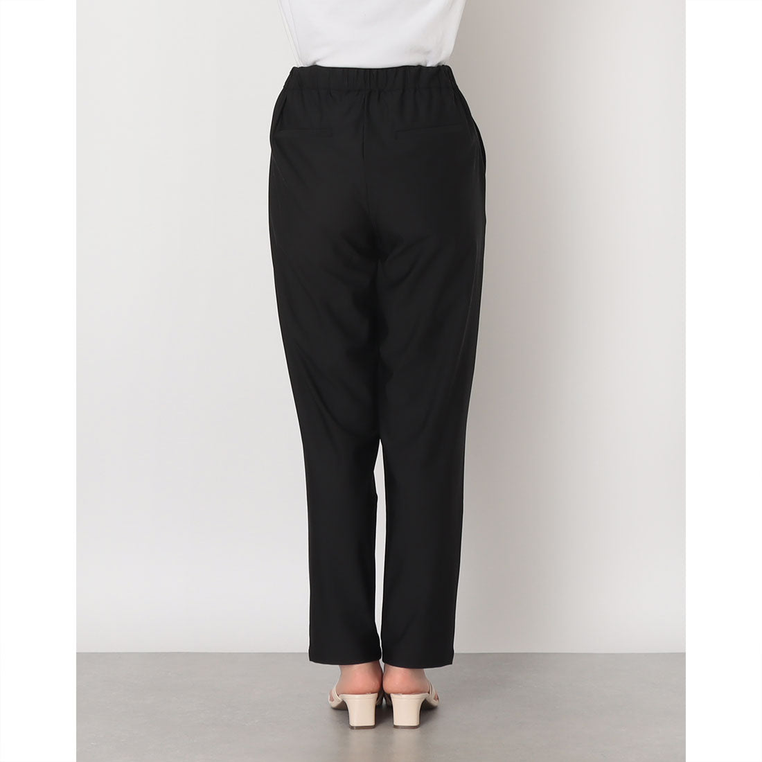 インタープラネット INTERPLANET キレイメストレッチパンツ （ブラック） ブラック